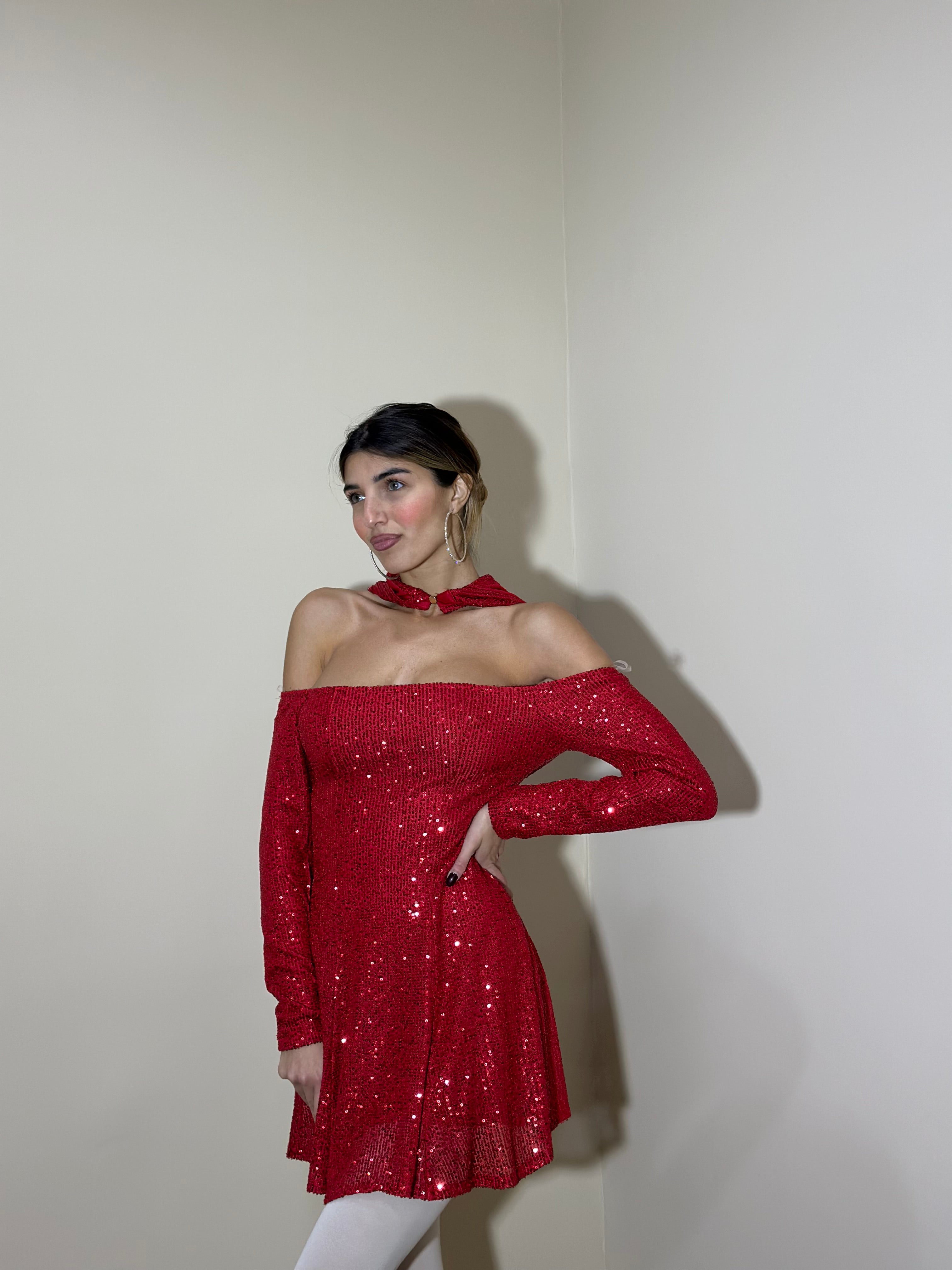 Dress Madonna paillettes - LadyB Shop Online