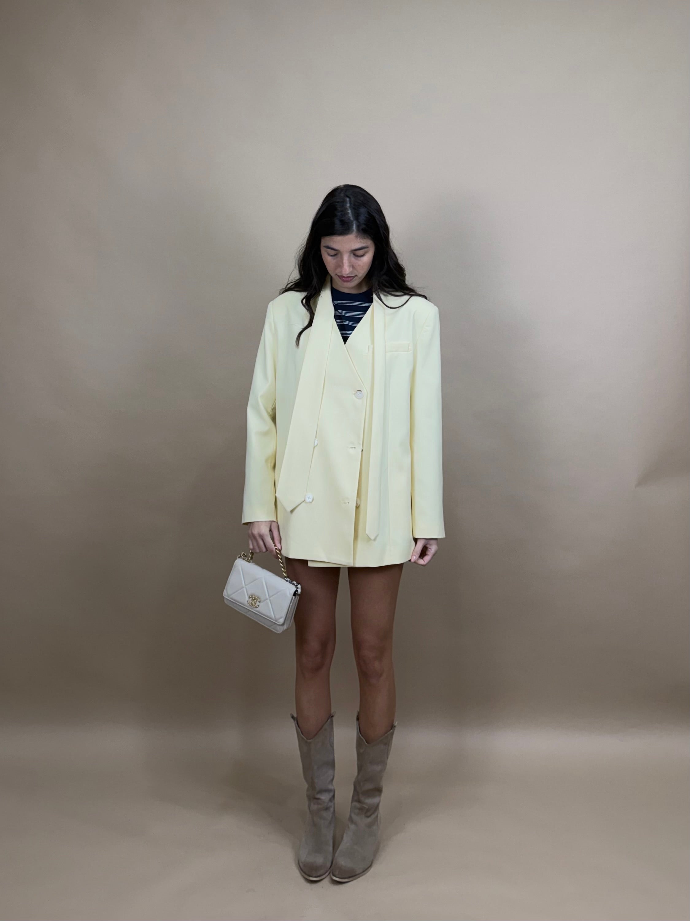 Blazer Carola by Lumina giallo