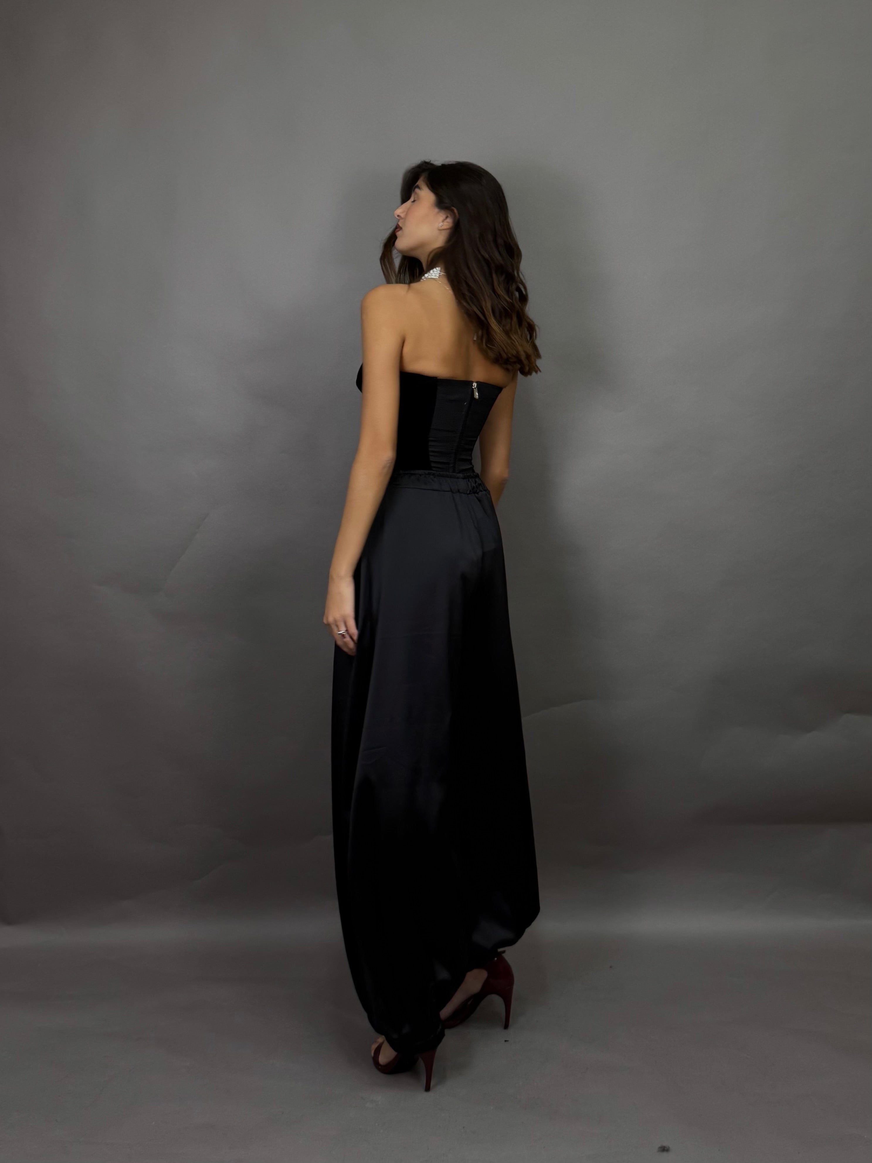 Pantalone seta ballon