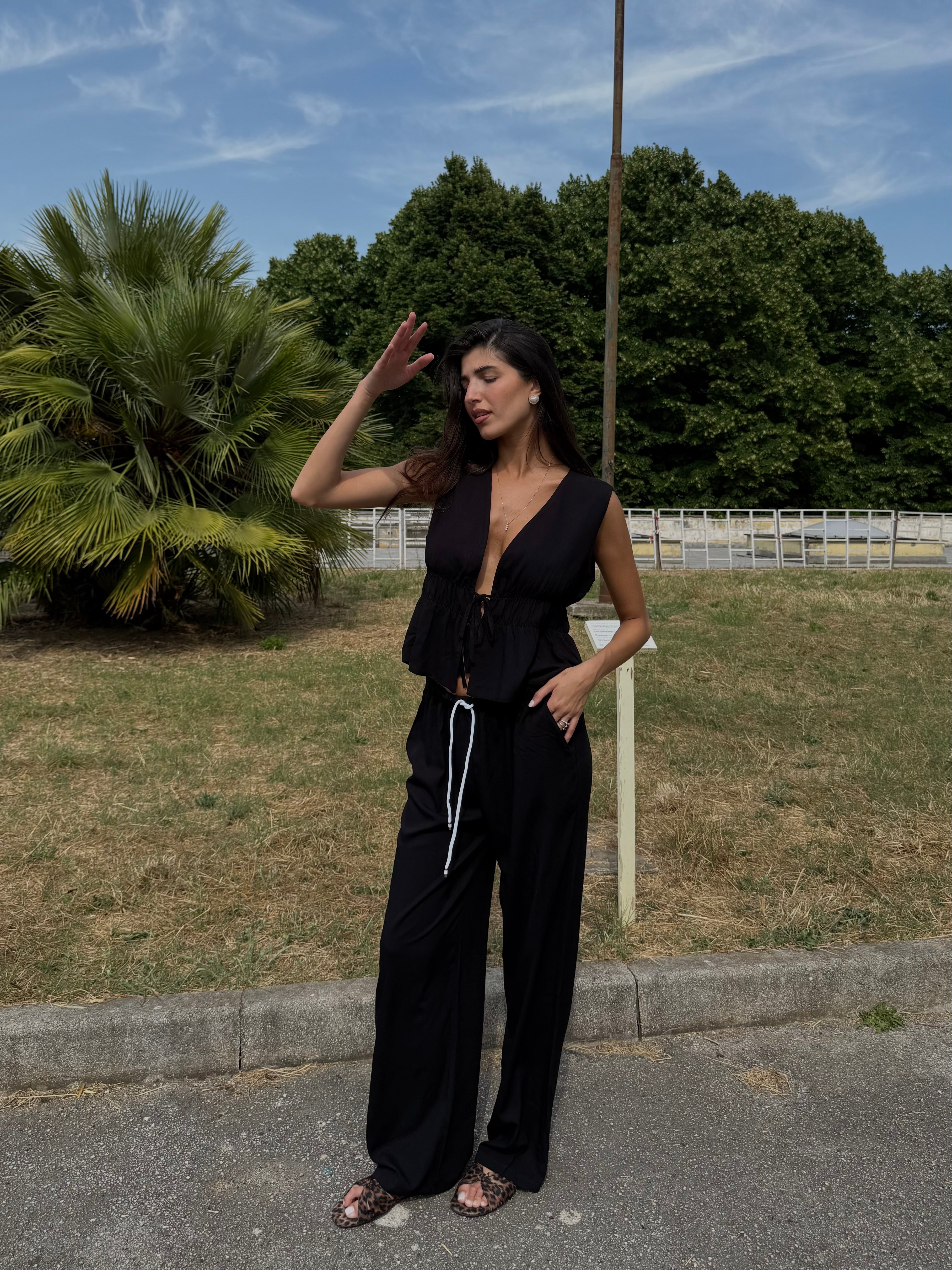 Coordinato Felicia nero - LadyB Shop Online