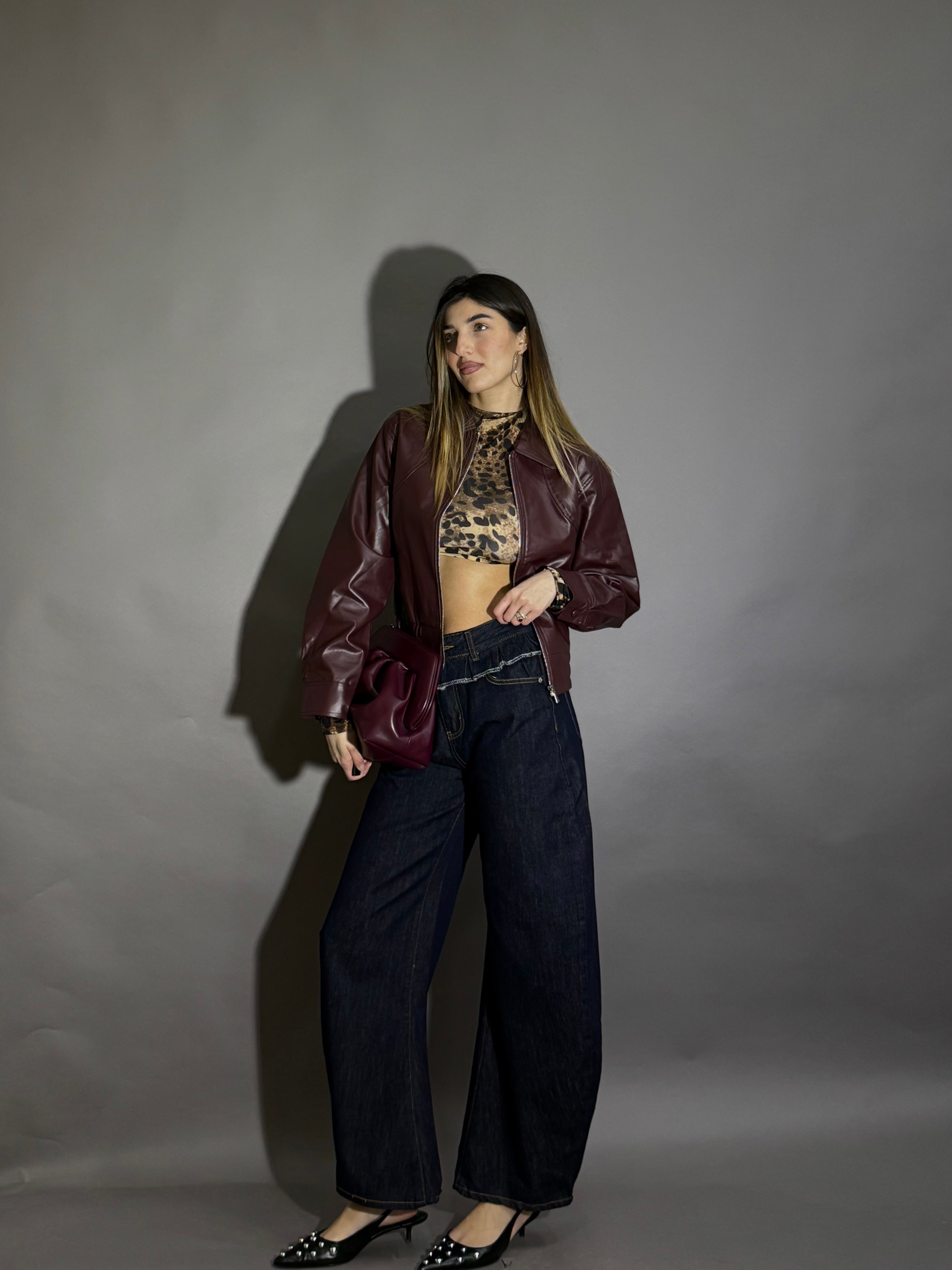 Jeans ballon ruches - LadyB Shop Online