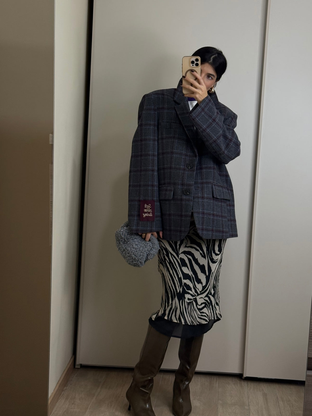 Blazer in lana college