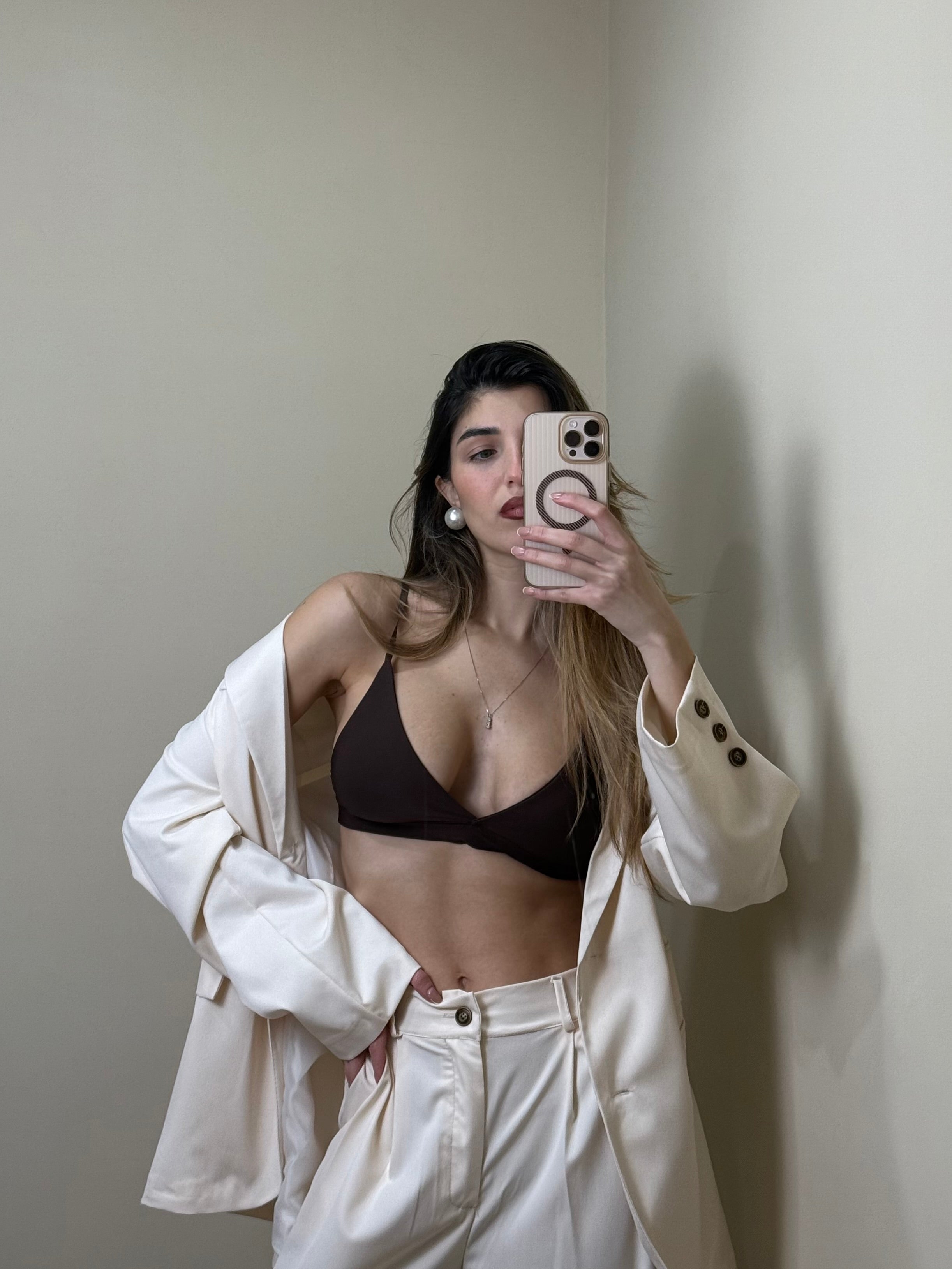 Bralette marrone - LadyB Shop Online