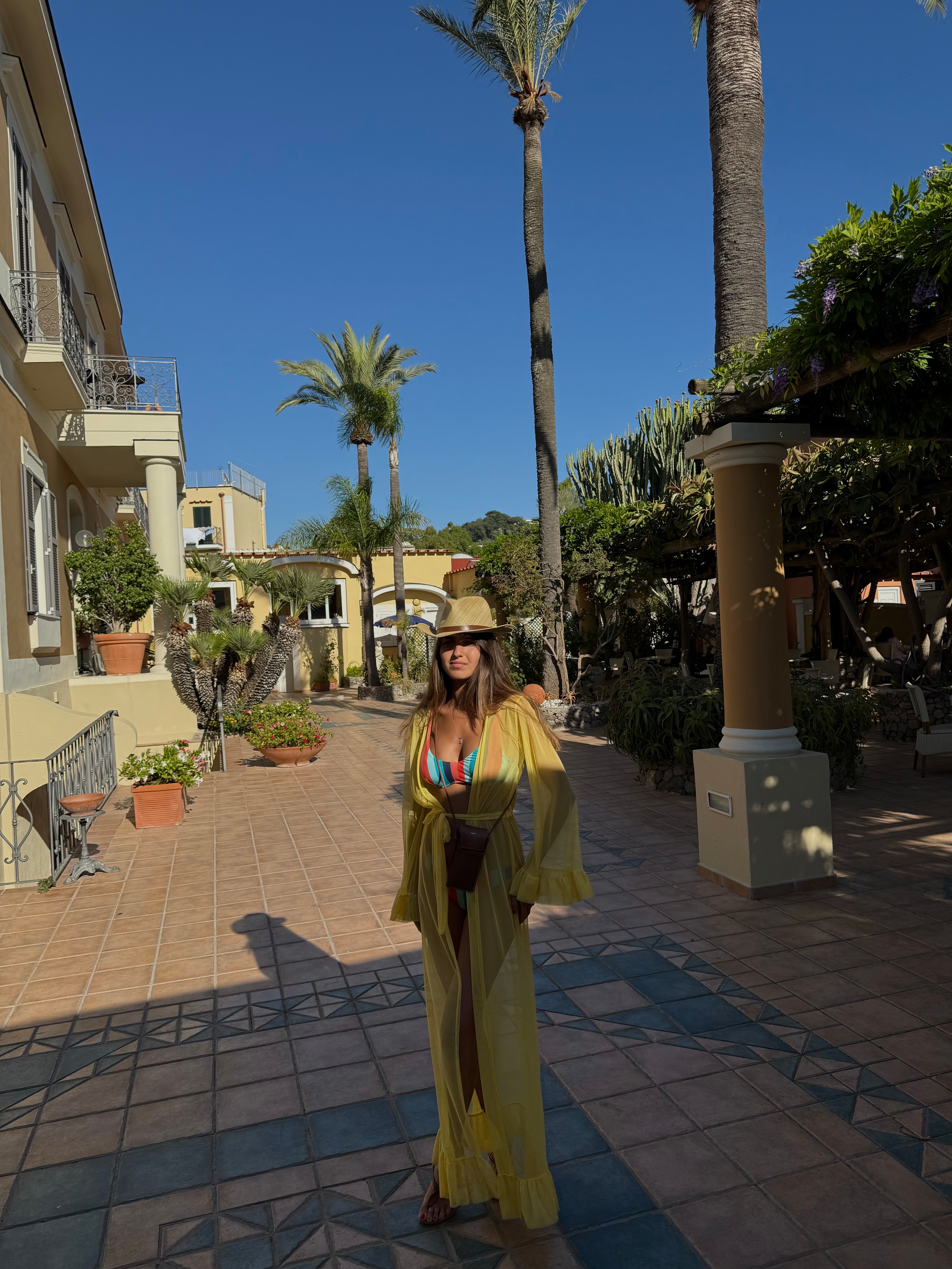 Kimono mare giallo - LadyB Shop Online