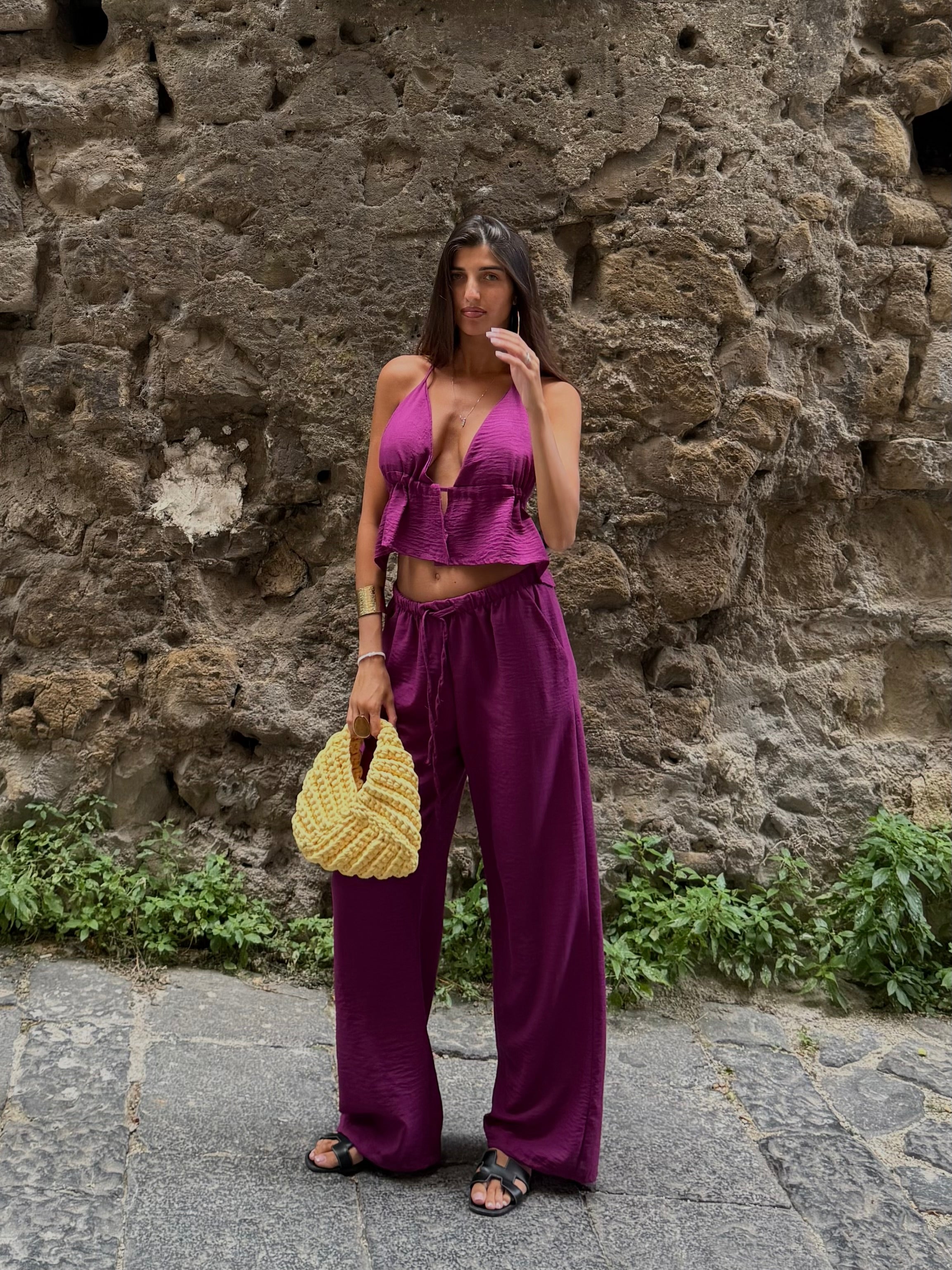 Coordinato Augusto Viola - LadyB Shop Online