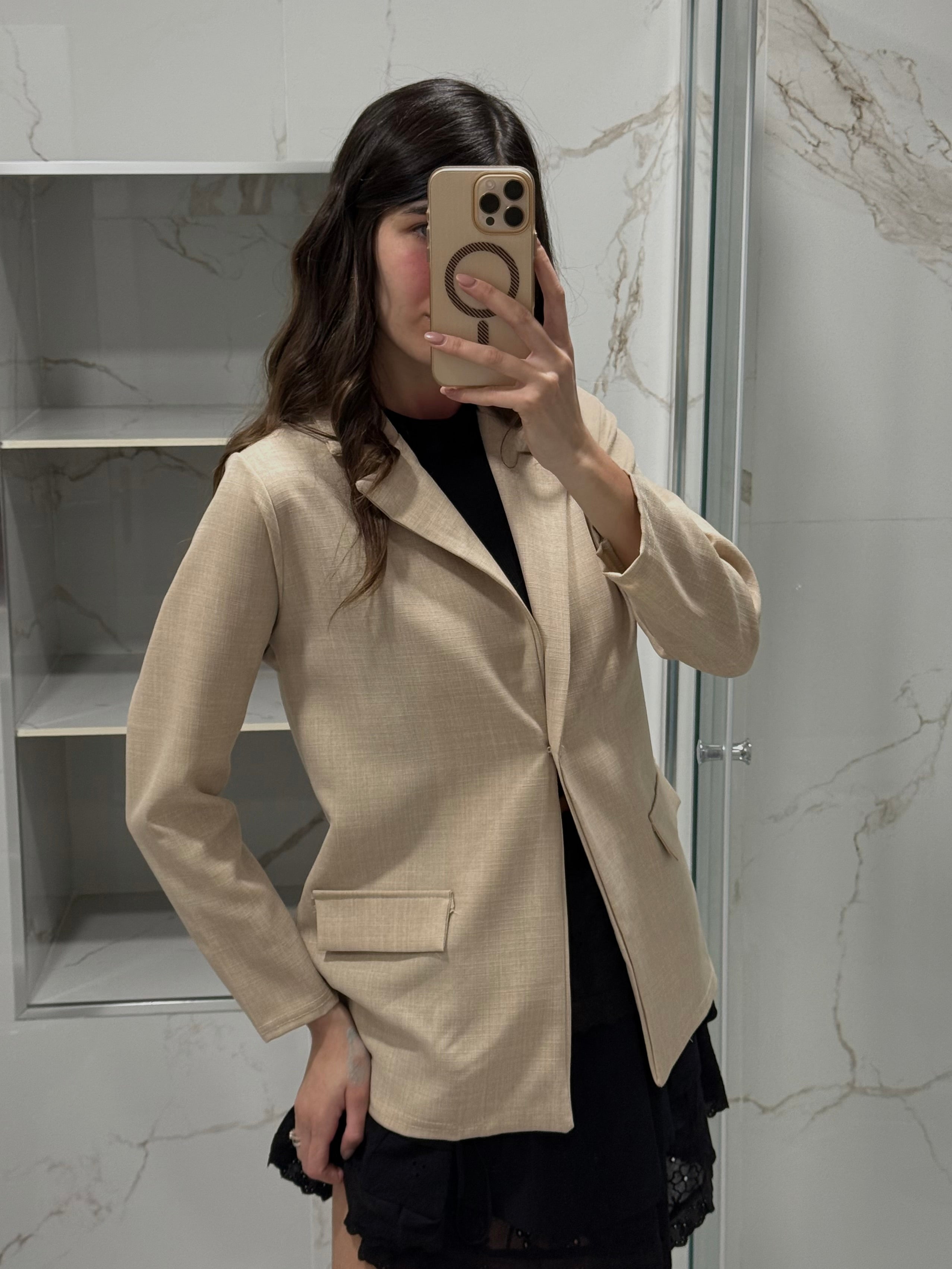 Blazer Gaia beige