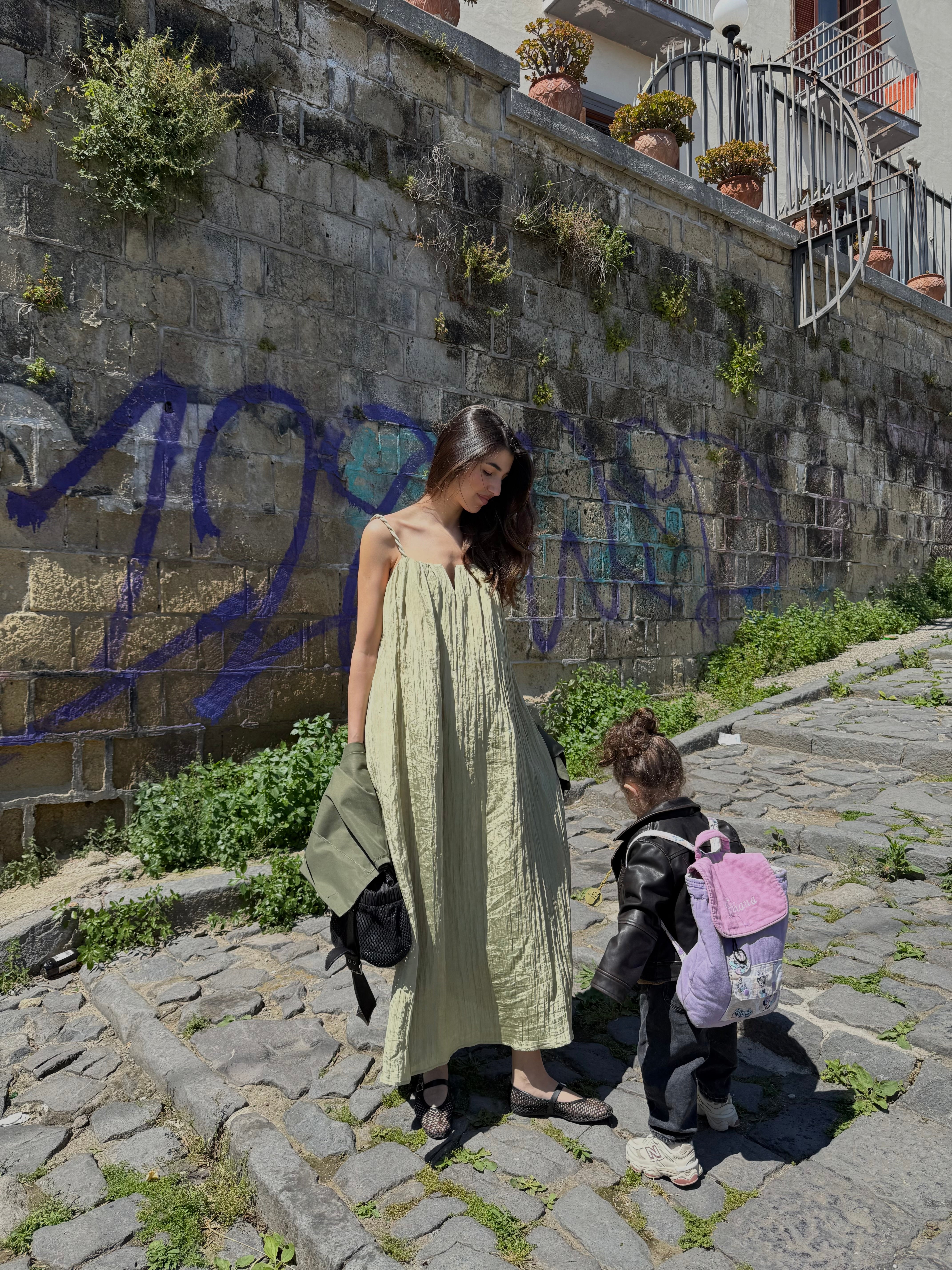 Dress Ambra verde - LadyB Shop Online