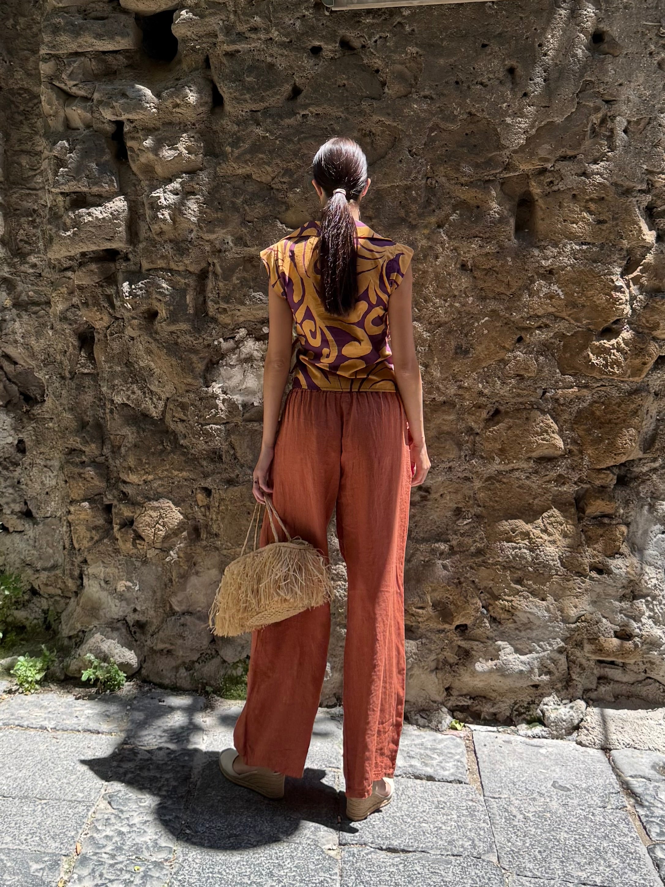 Pantalone in lino