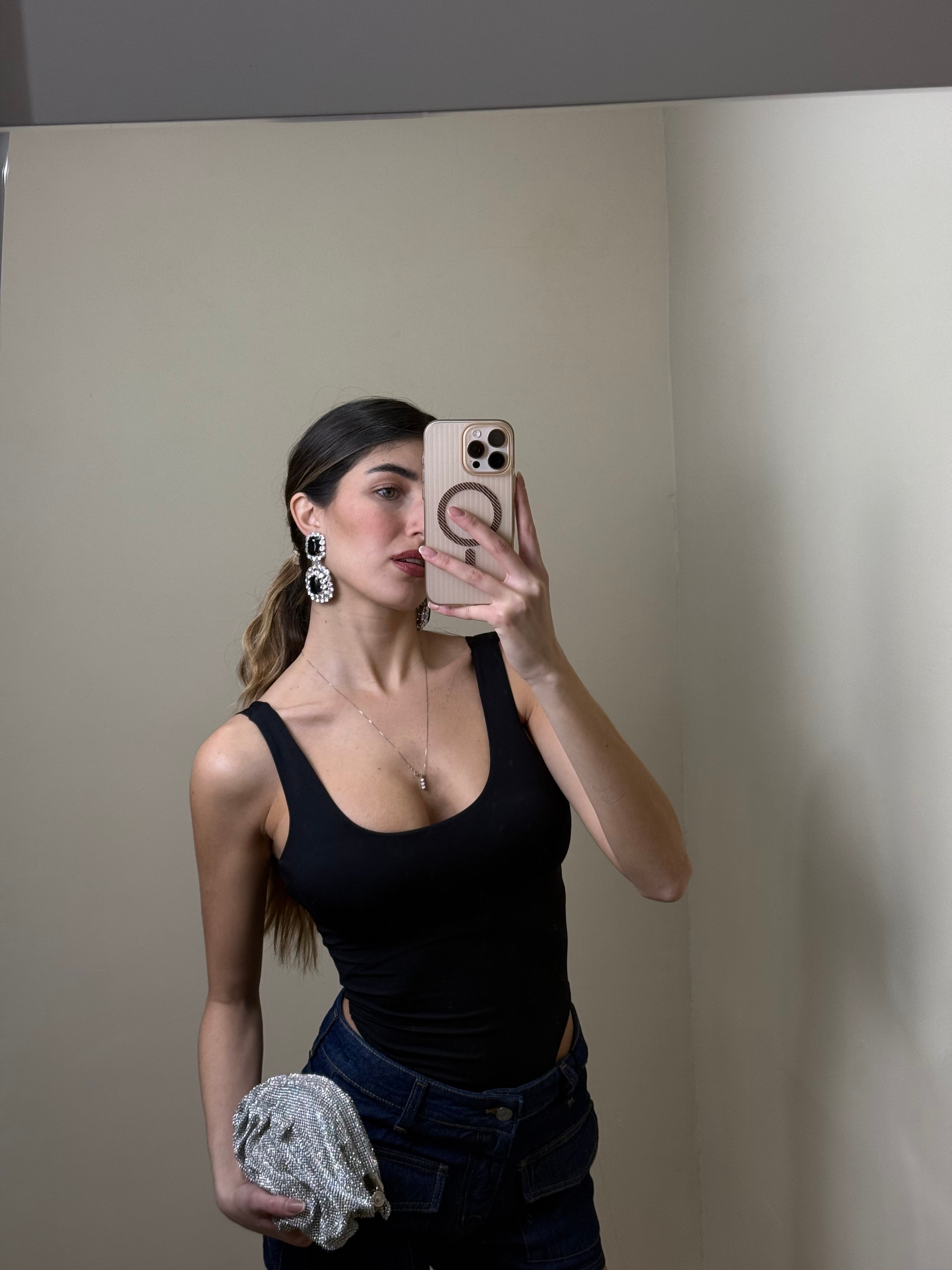 Body contenitivo nero - LadyB Shop Online