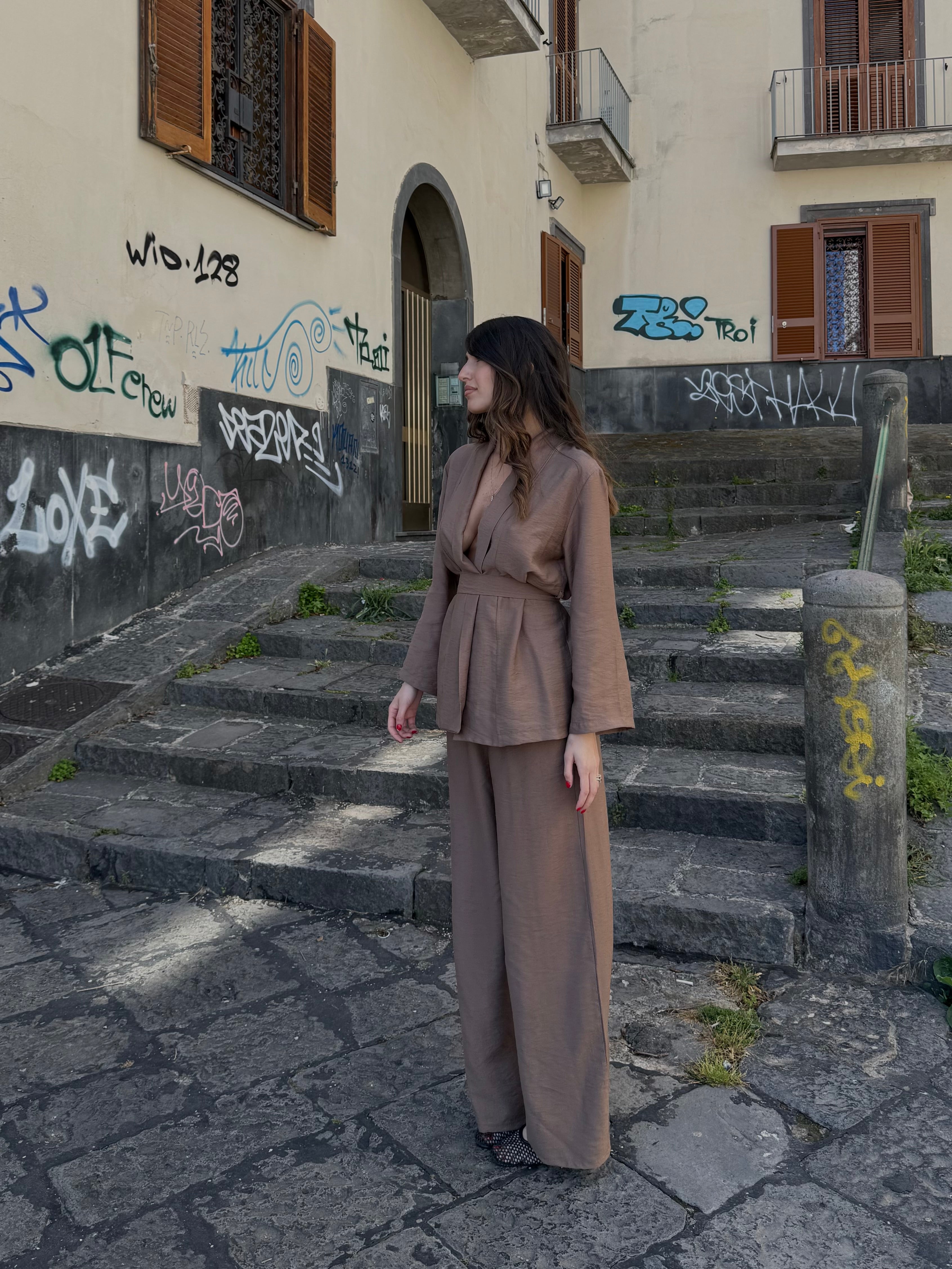 Tailleur Malta marrone - LadyB Shop Online