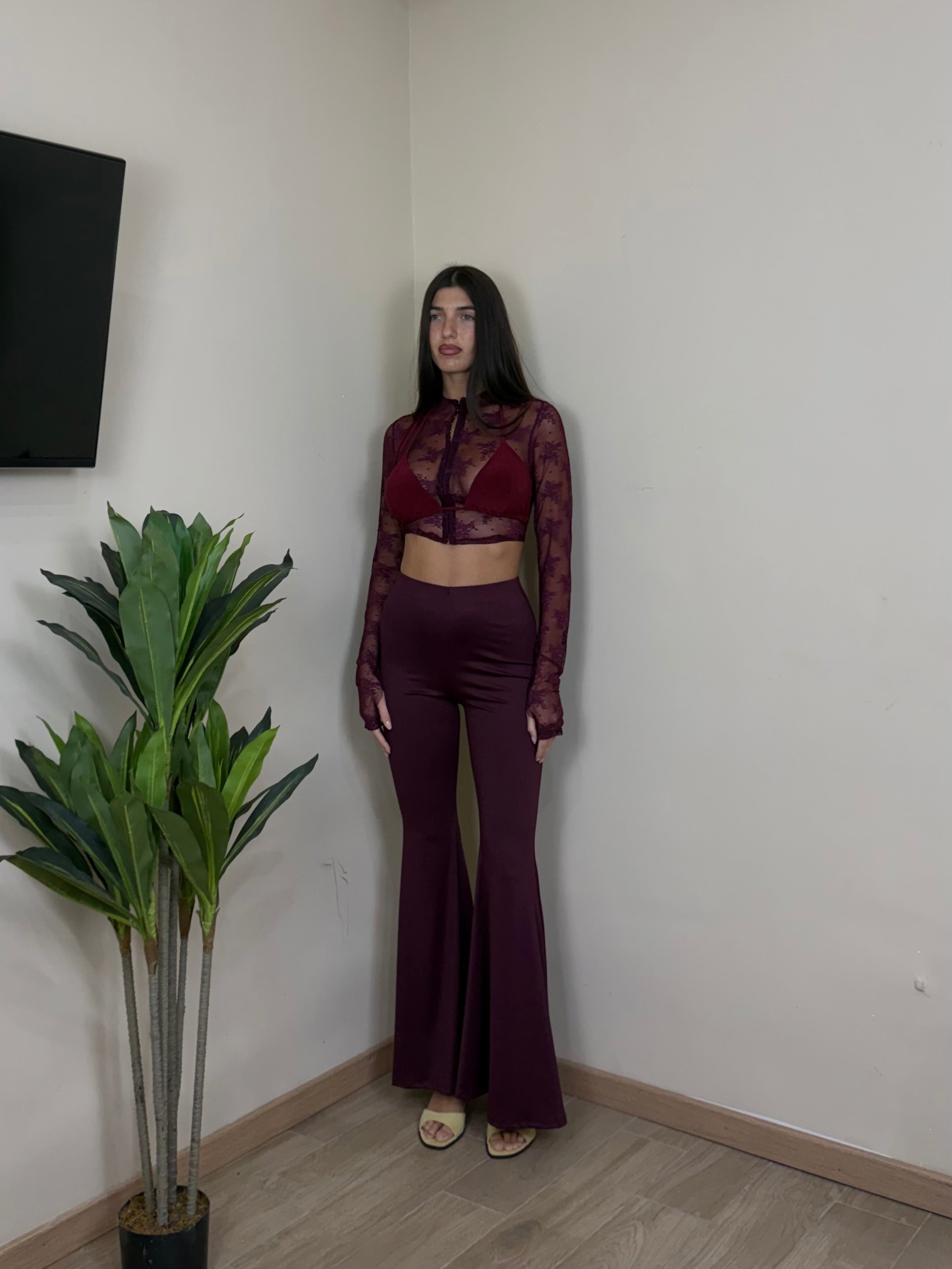 Coordinato Tania bordeaux