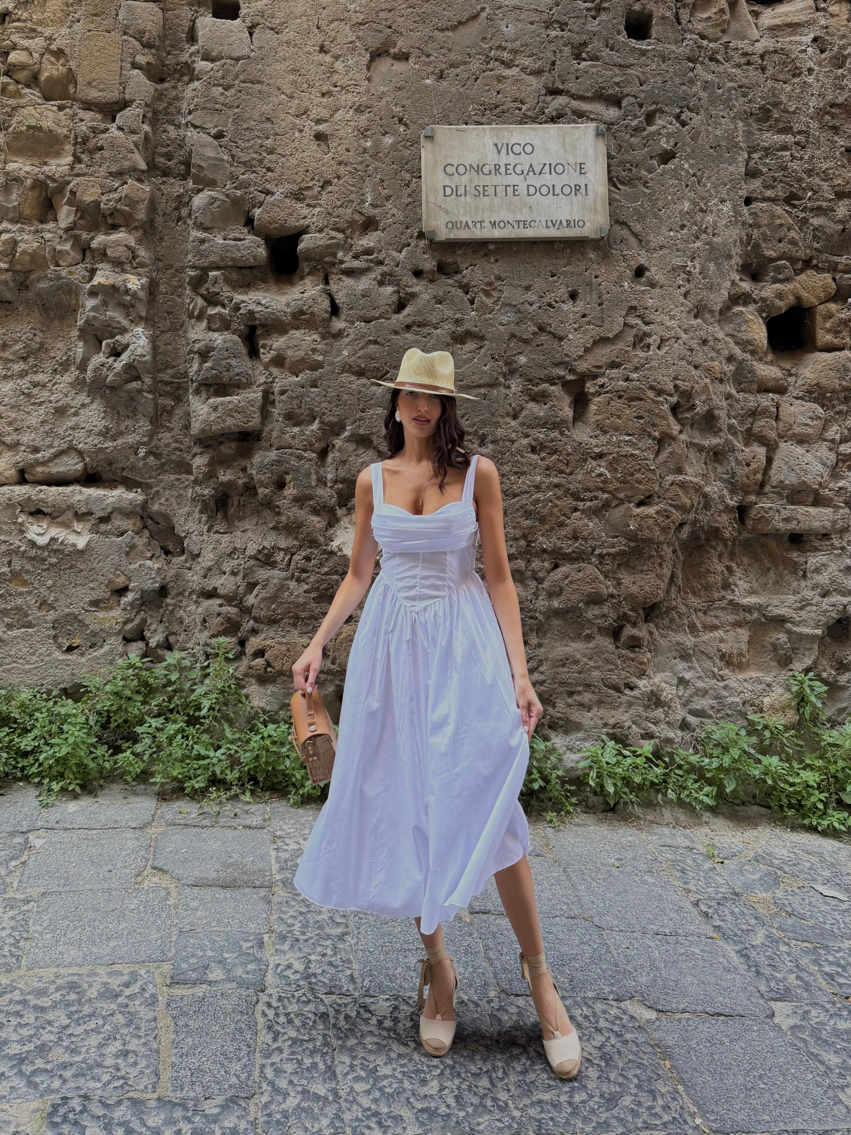 Dress Marylin bianco - LadyB Shop Online