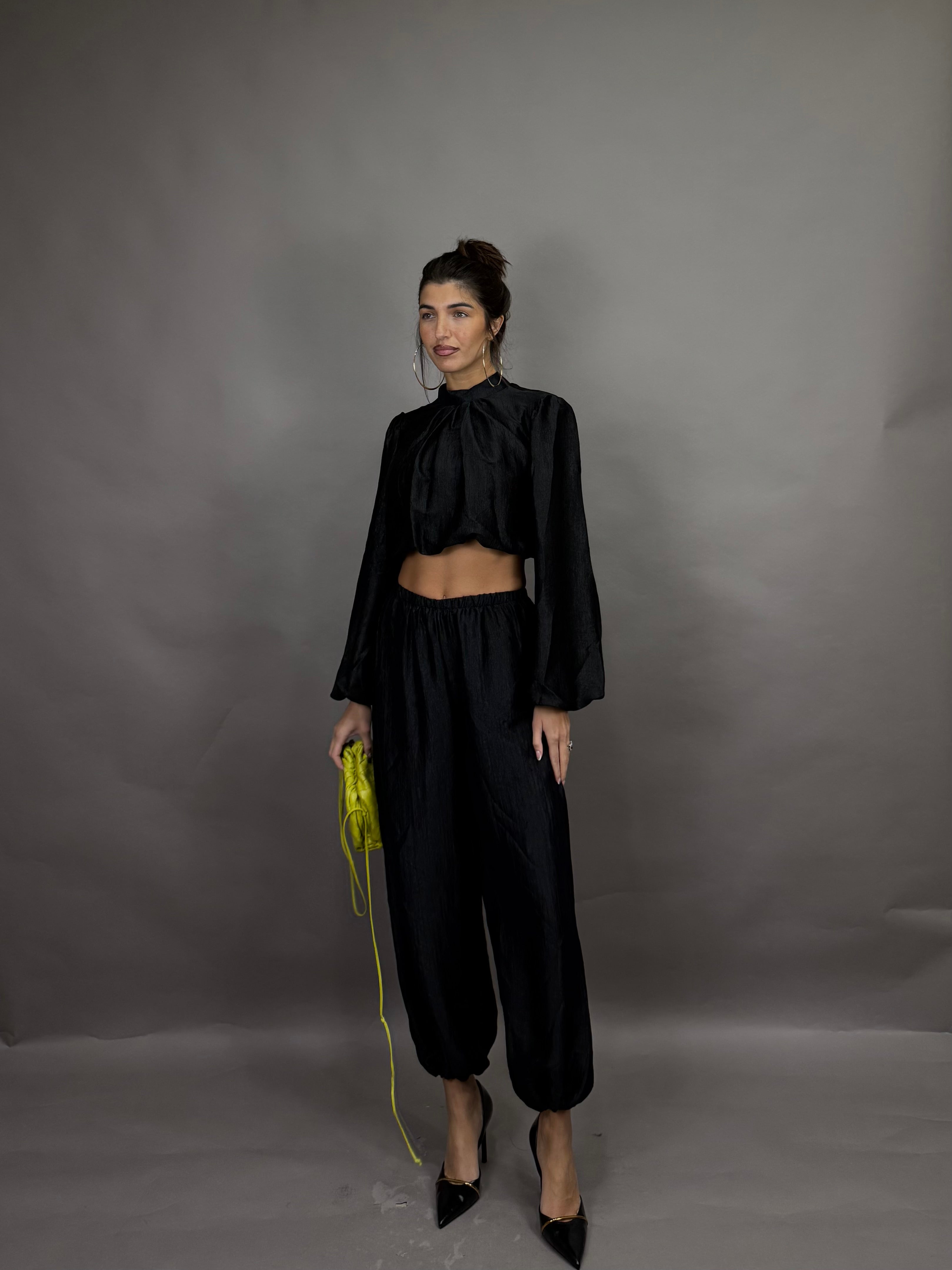 Coordinato Jasmine nero