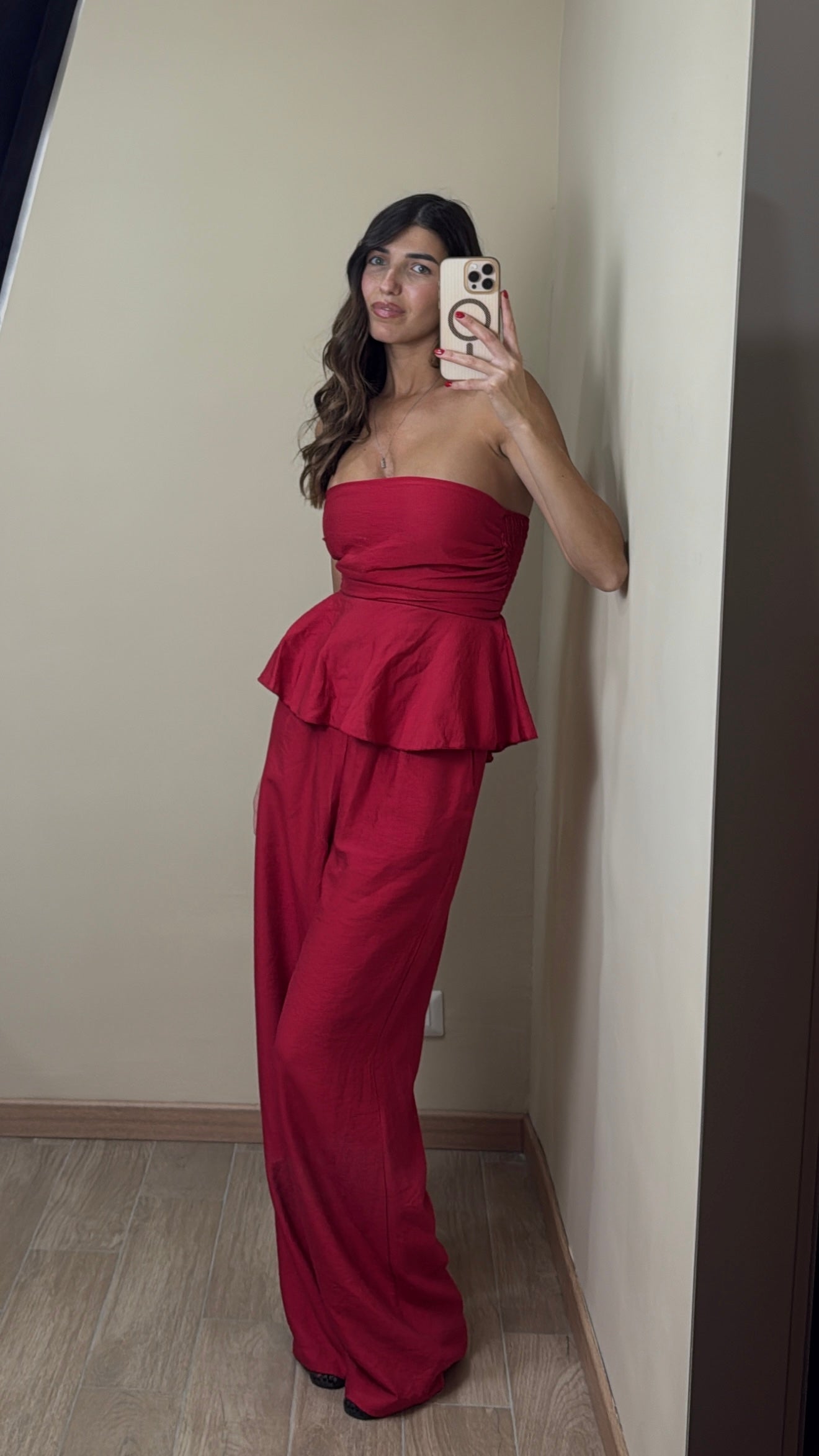 Coordinato Amalfi rosso - LadyB Shop Online