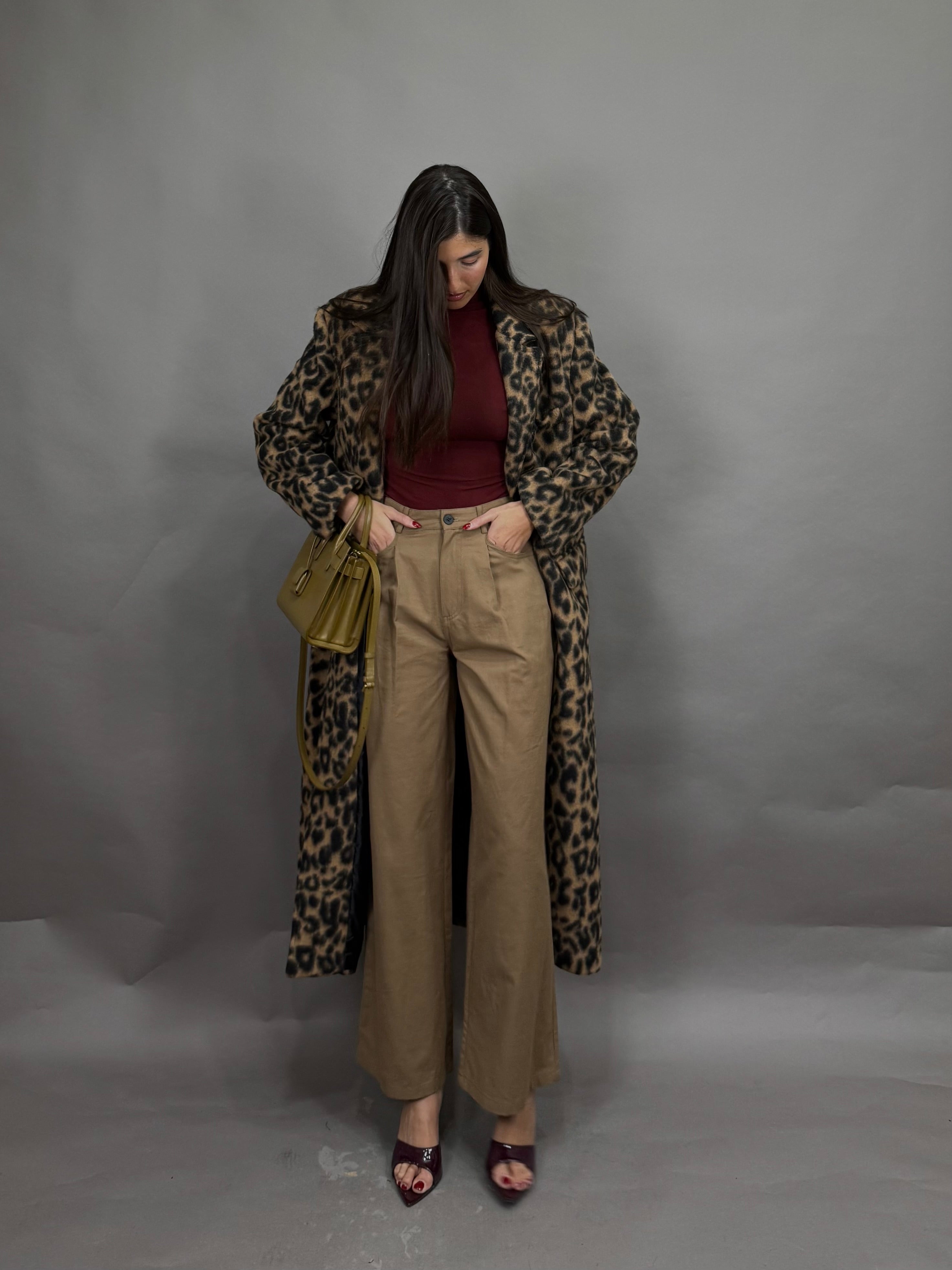 Pantalone cammello lumina