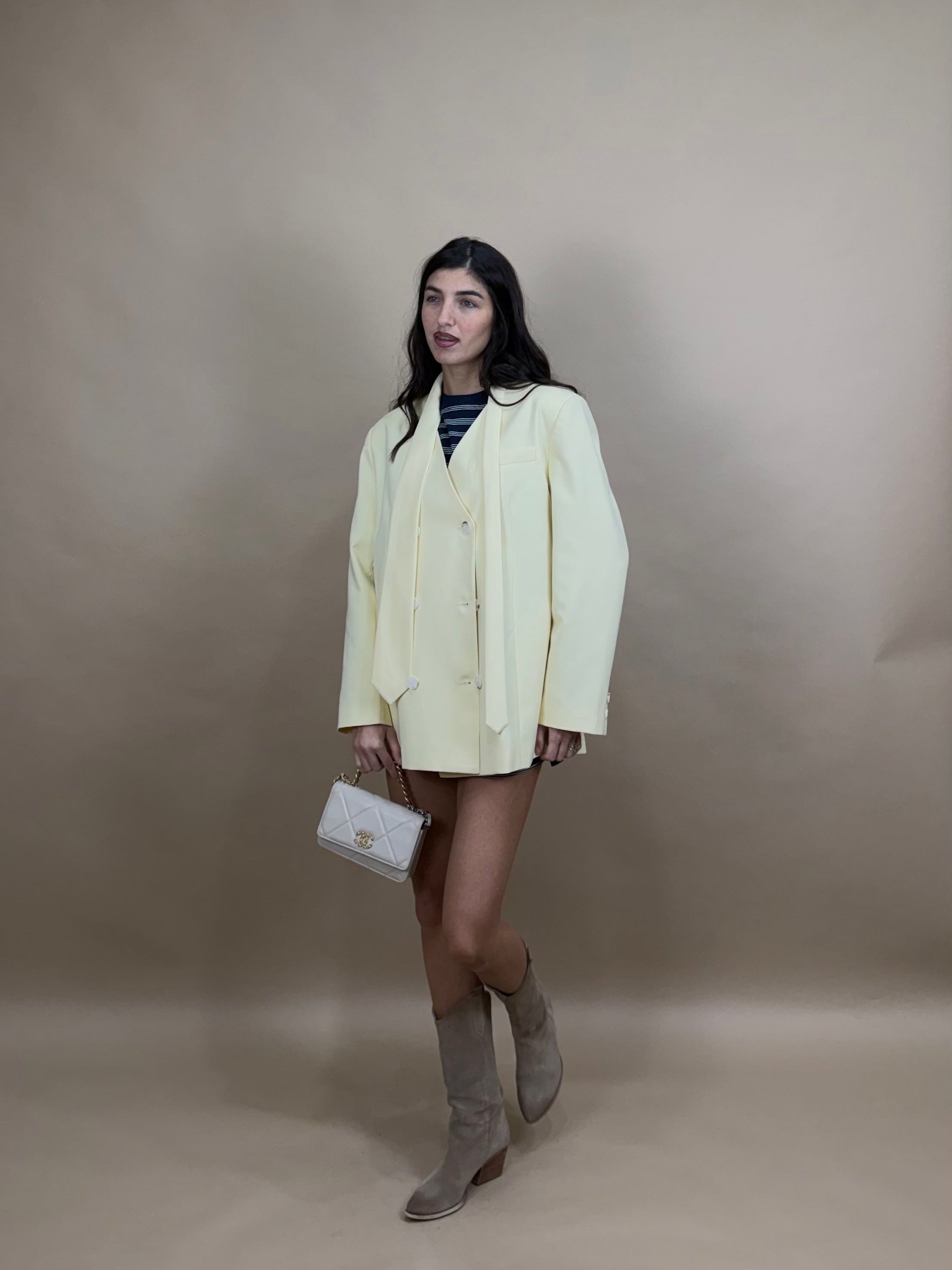 Blazer Carola by Lumina giallo