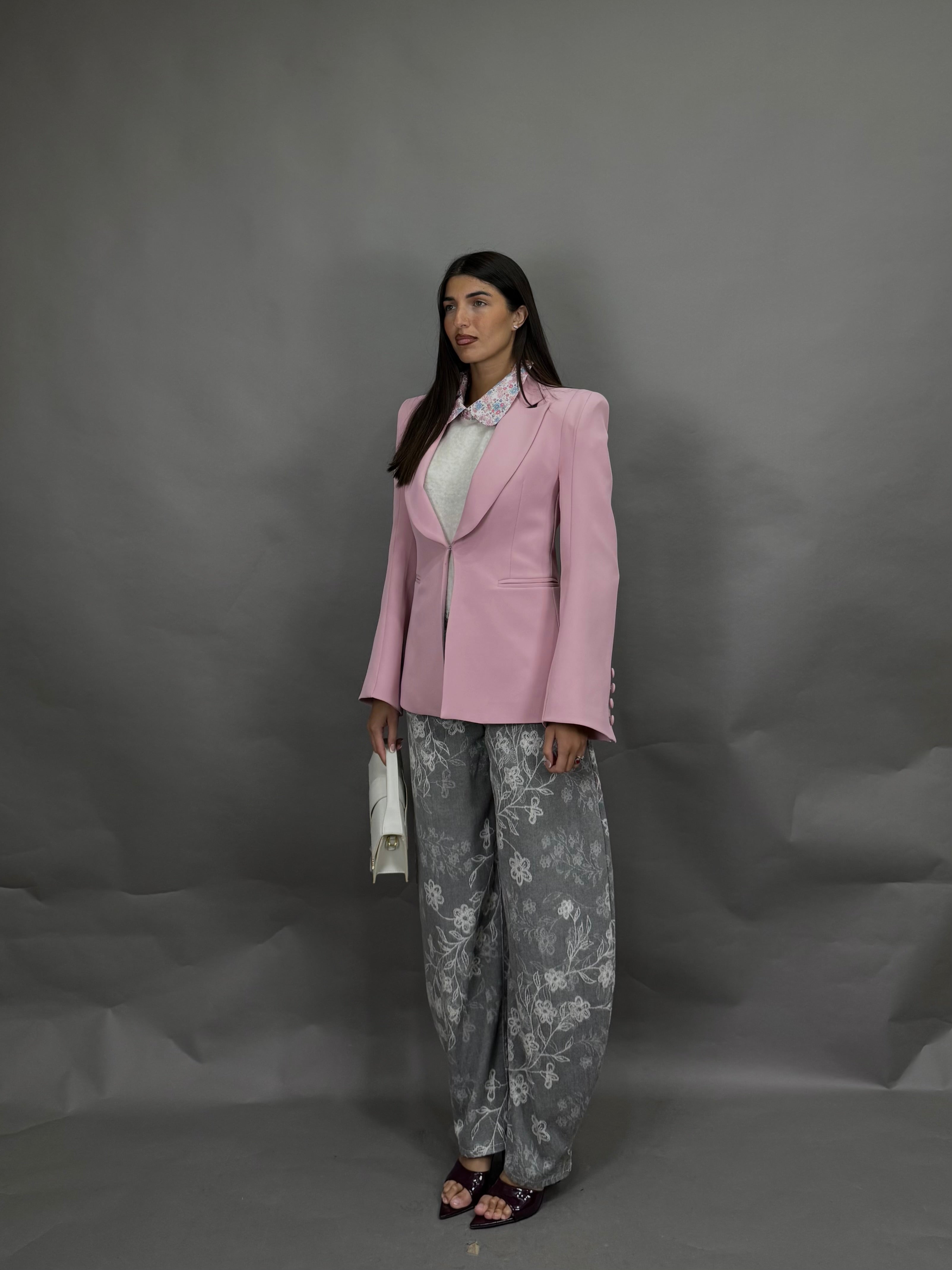 Blazer rosa lumina
