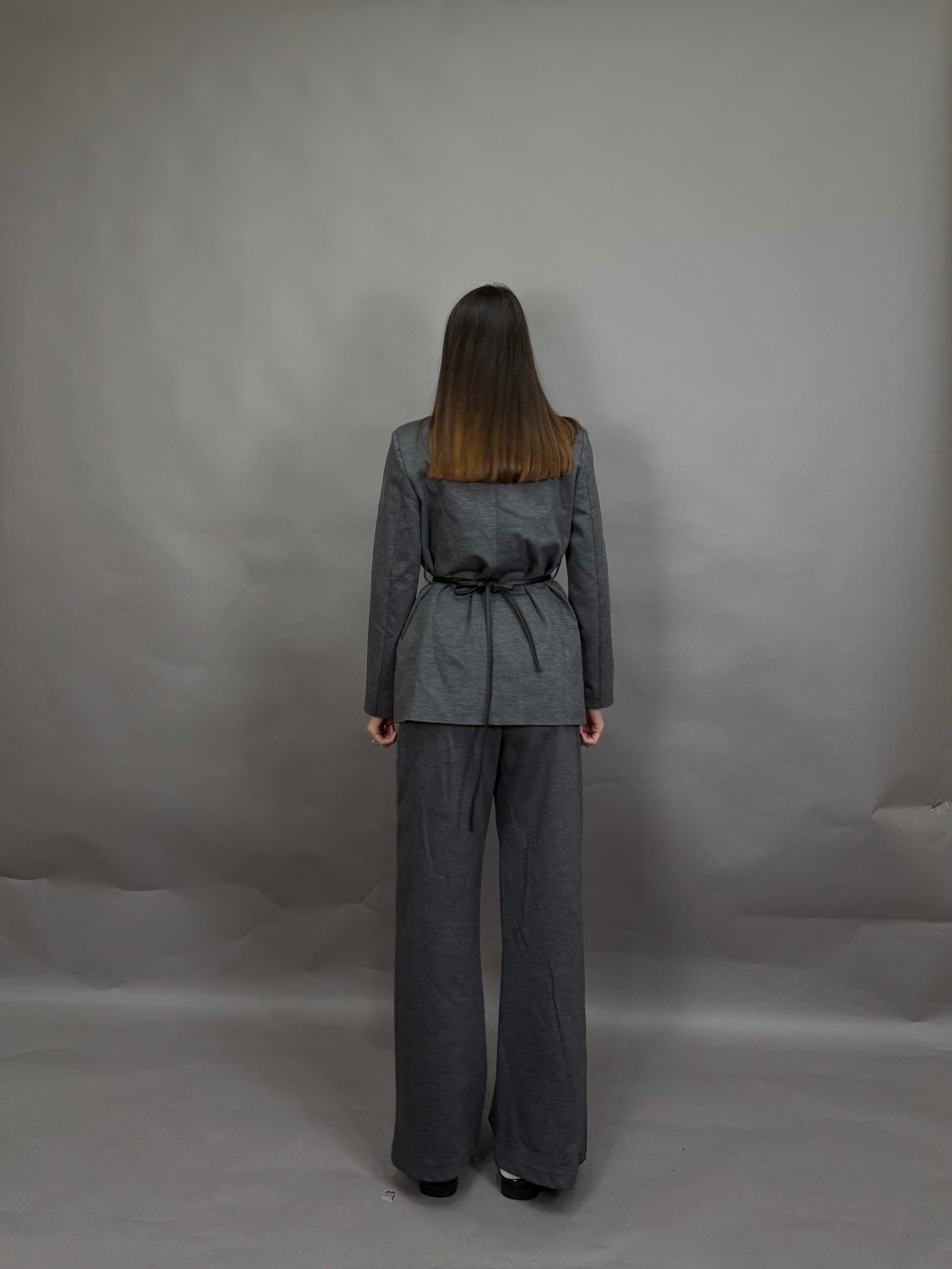 Pantalone Oxford grigio