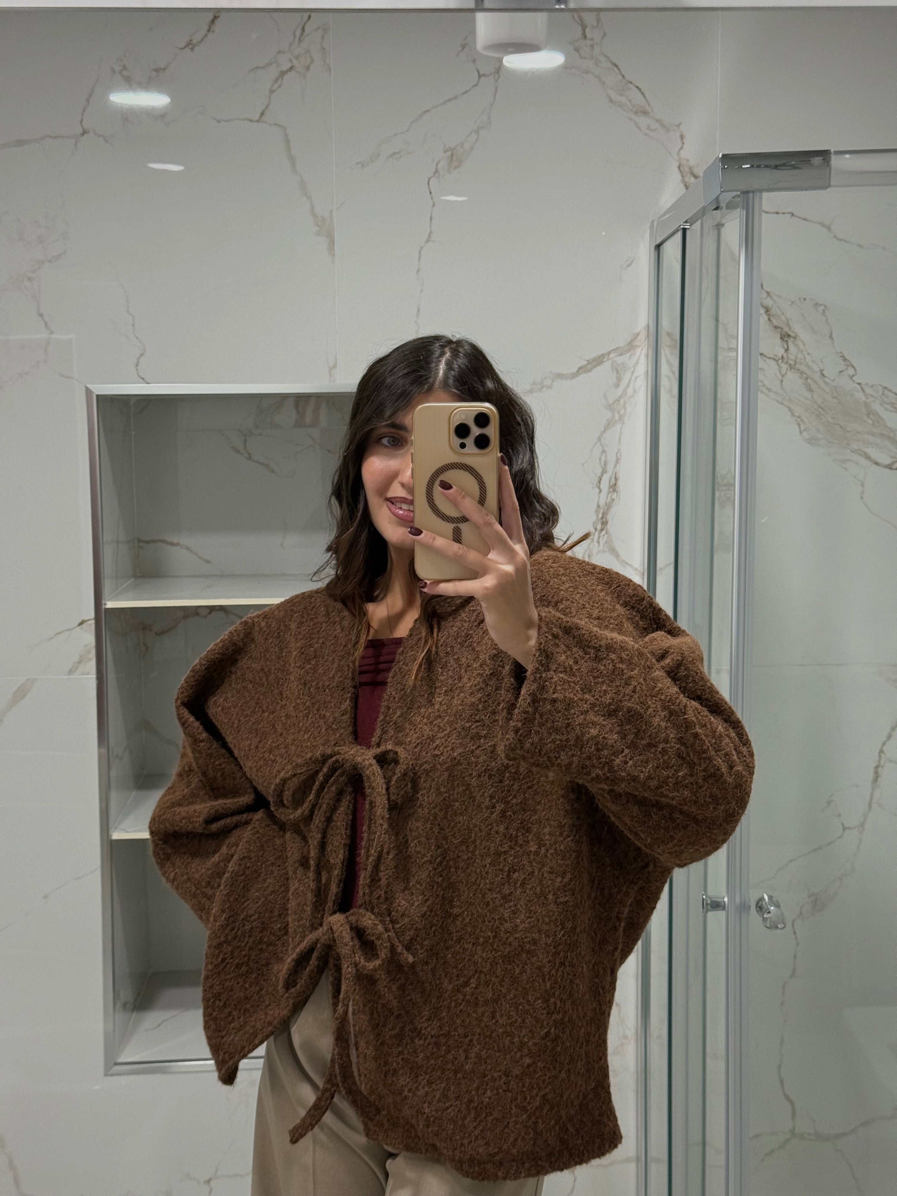 Giacca Irlanda marrone