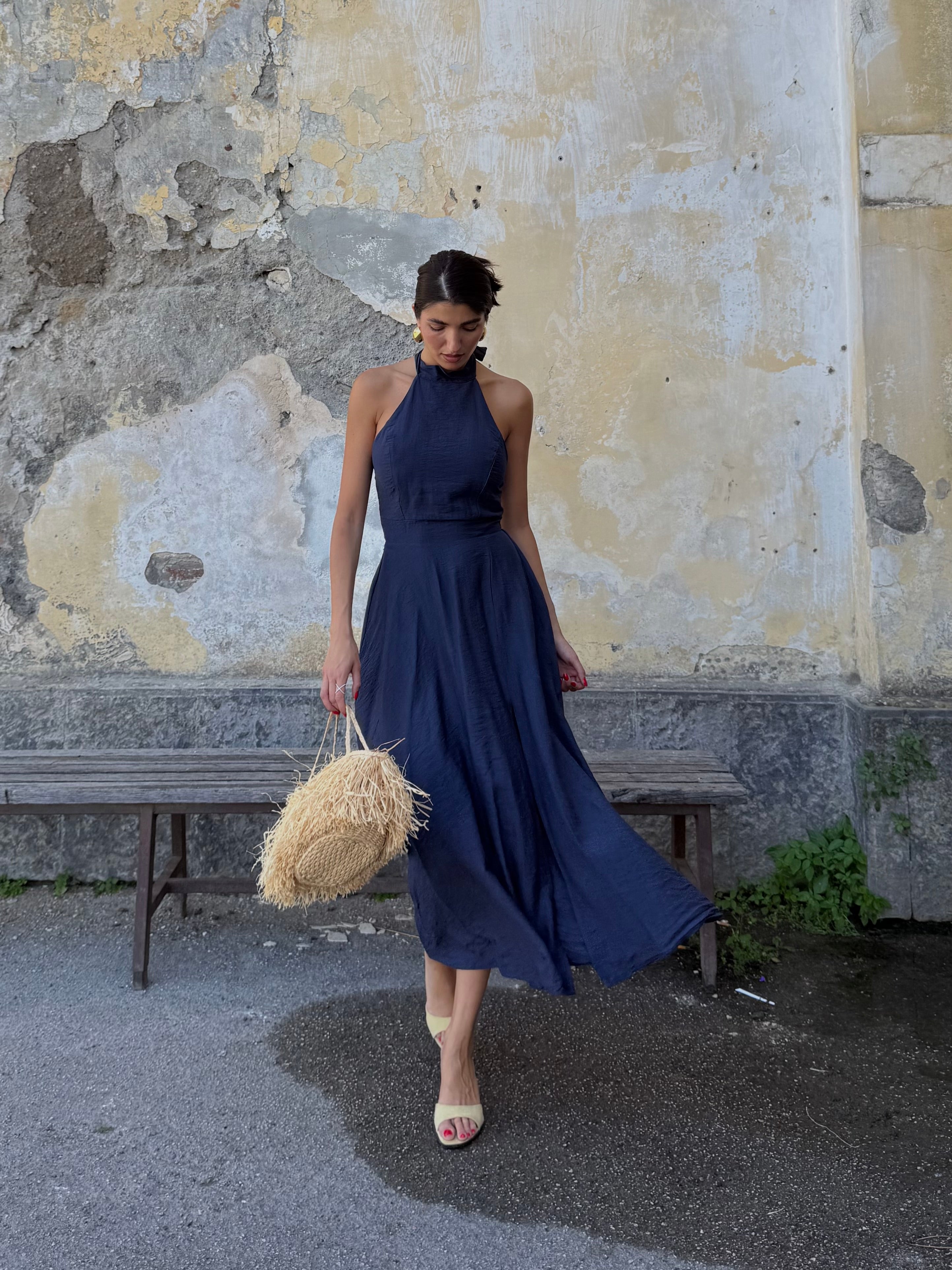 Dress scollo americana
