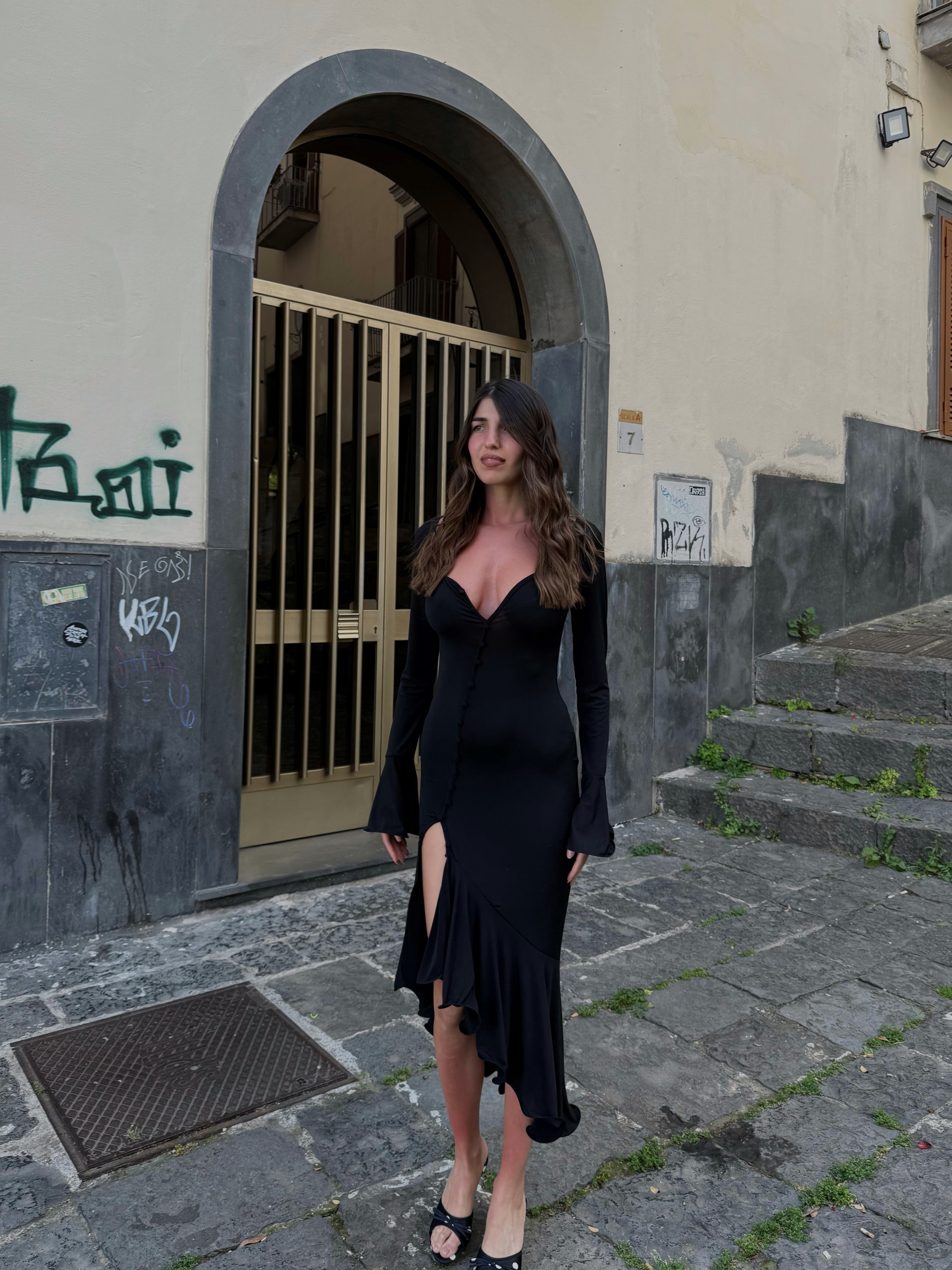 Dress Margot nero - LadyB Shop Online