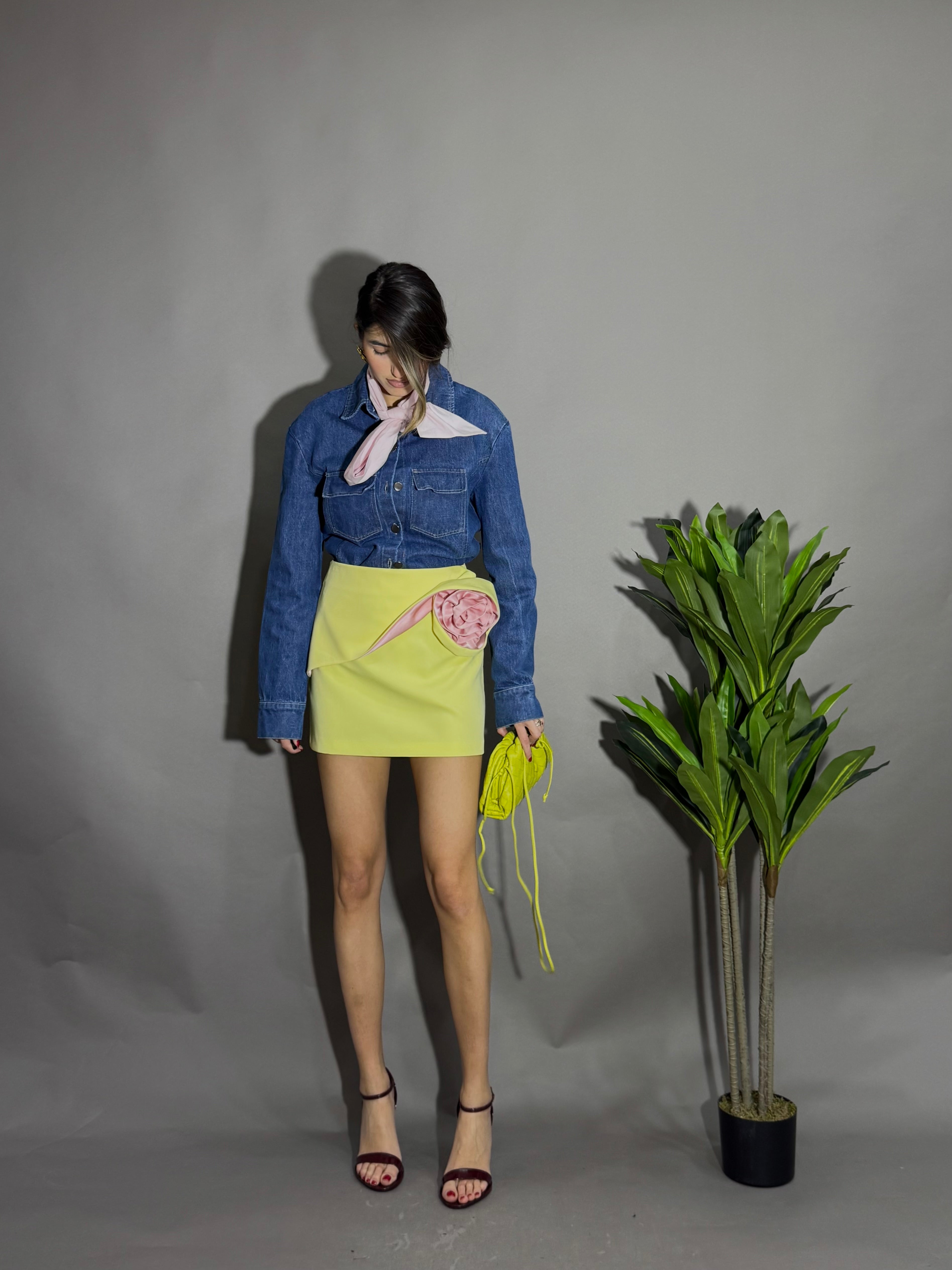 Gonna fiore lumina - LadyB Shop Online