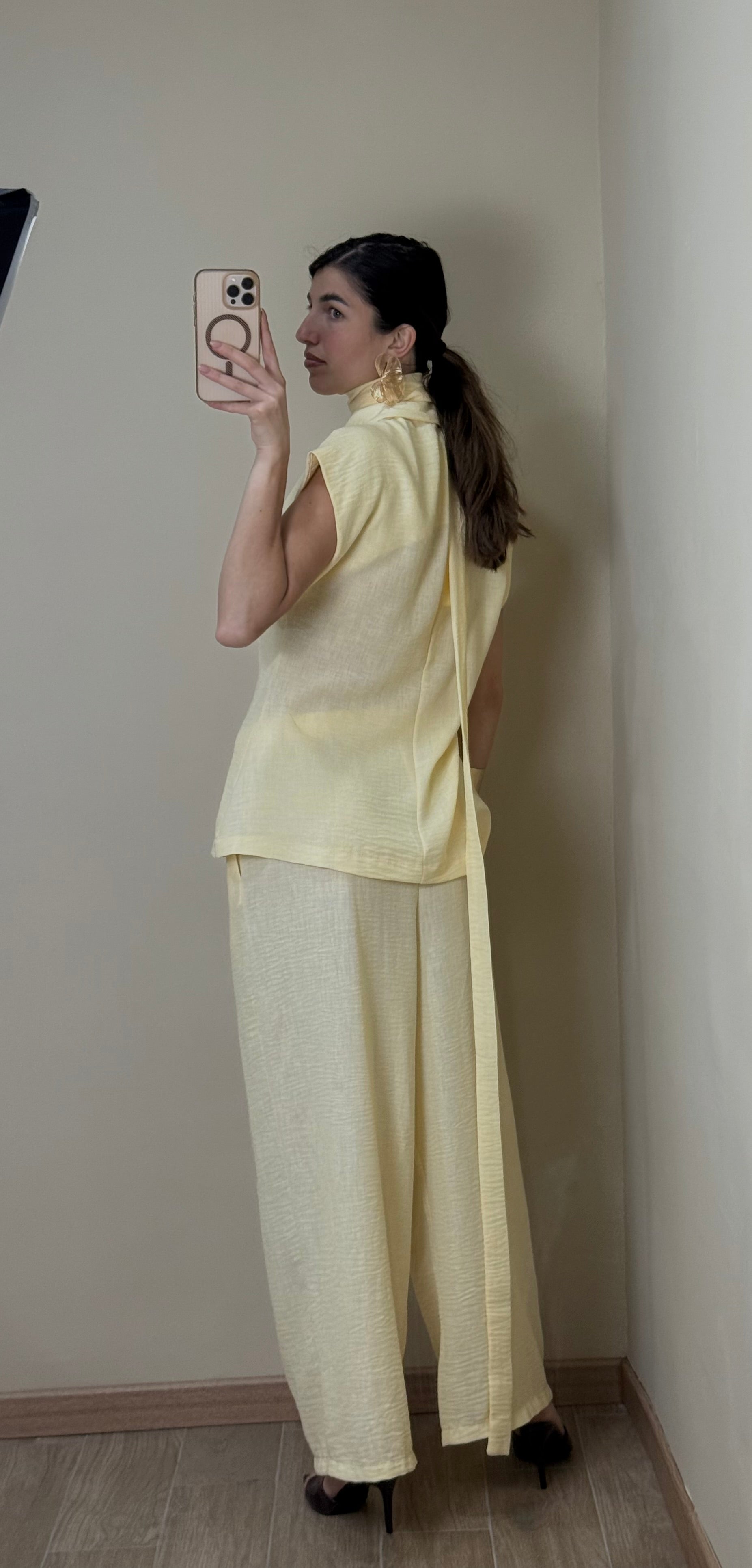 Tailleur Jane giallo - LadyB Shop Online