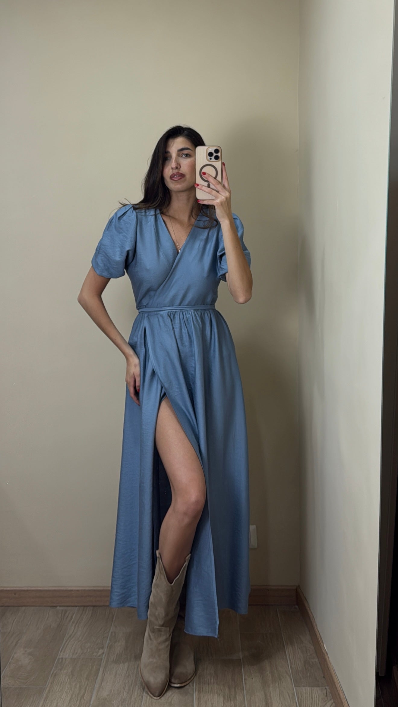 Dress Lucy azzurro - LadyB Shop Online