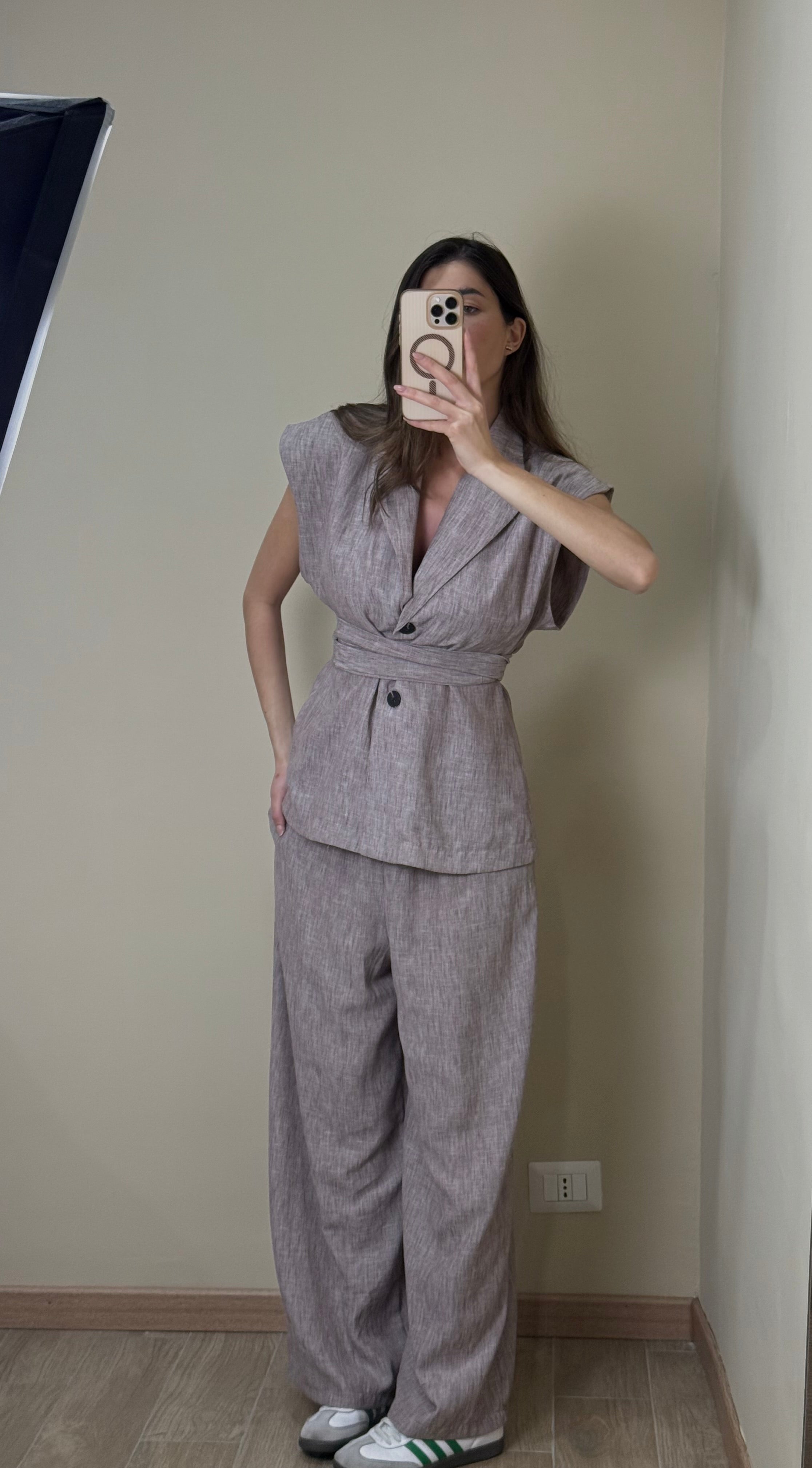 Tailleur Jane fango - LadyB Shop Online