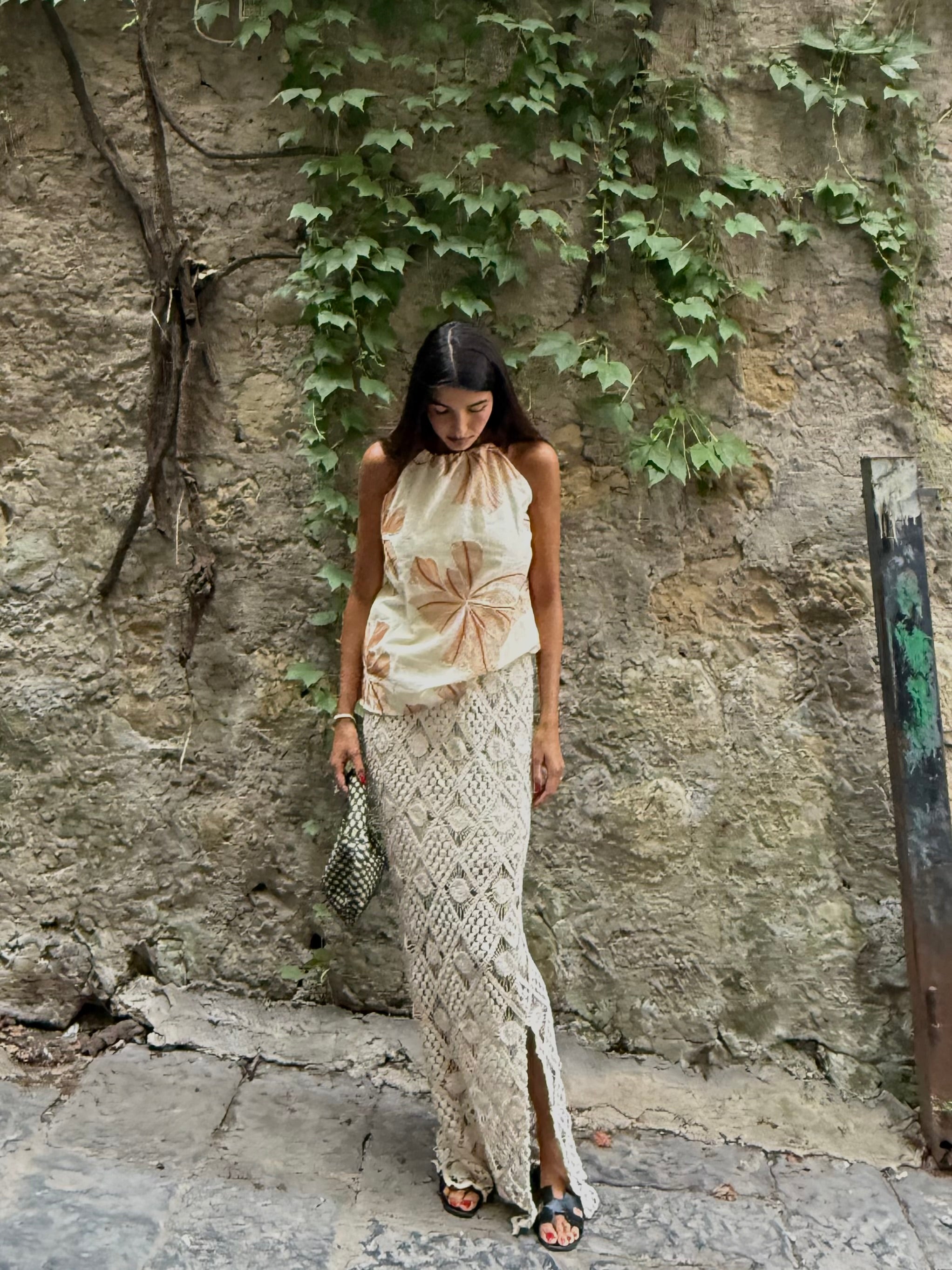 Gonna crocet panna - LadyB Shop Online