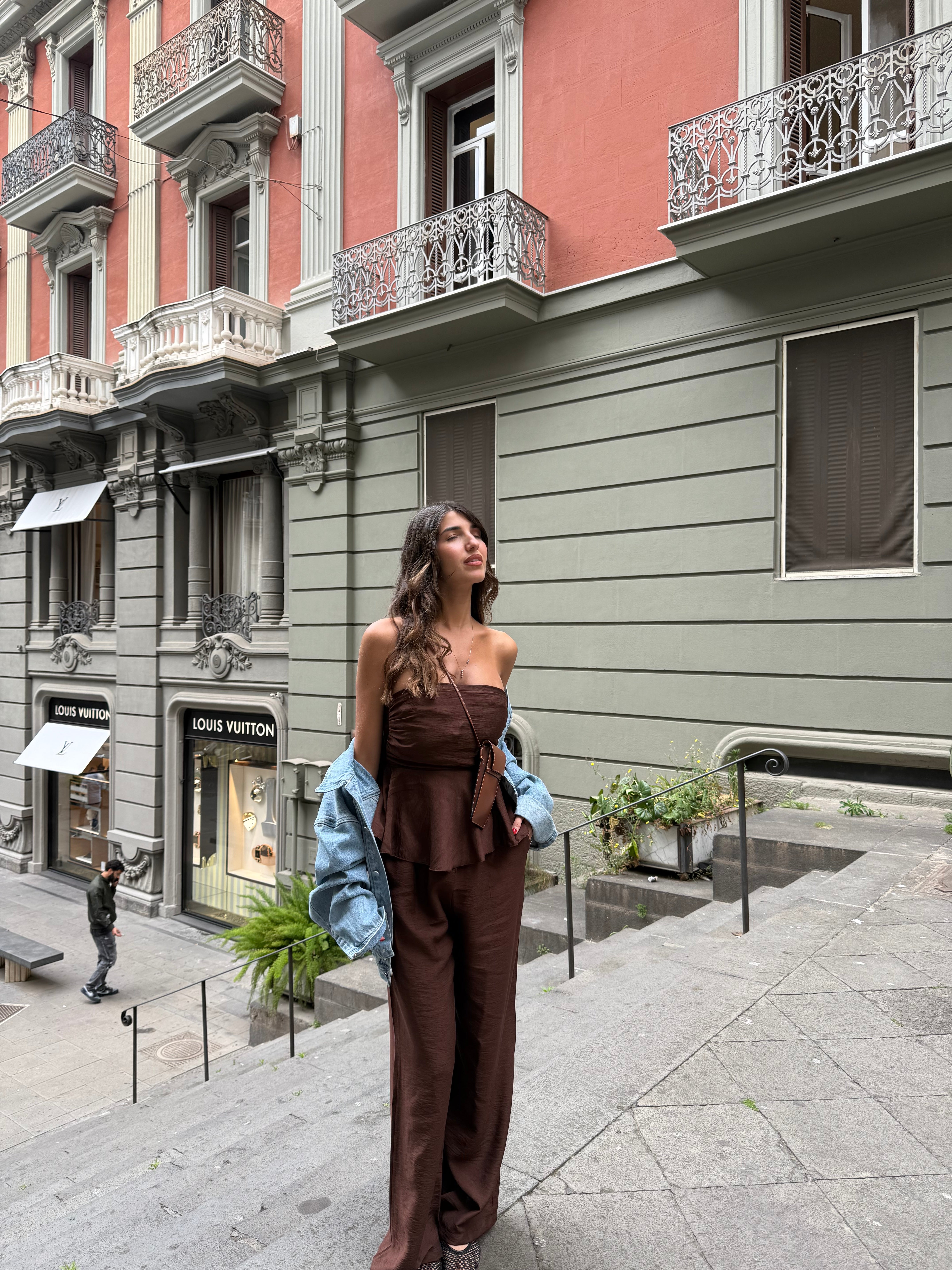 Coordinato Amalfi marrone - LadyB Shop Online