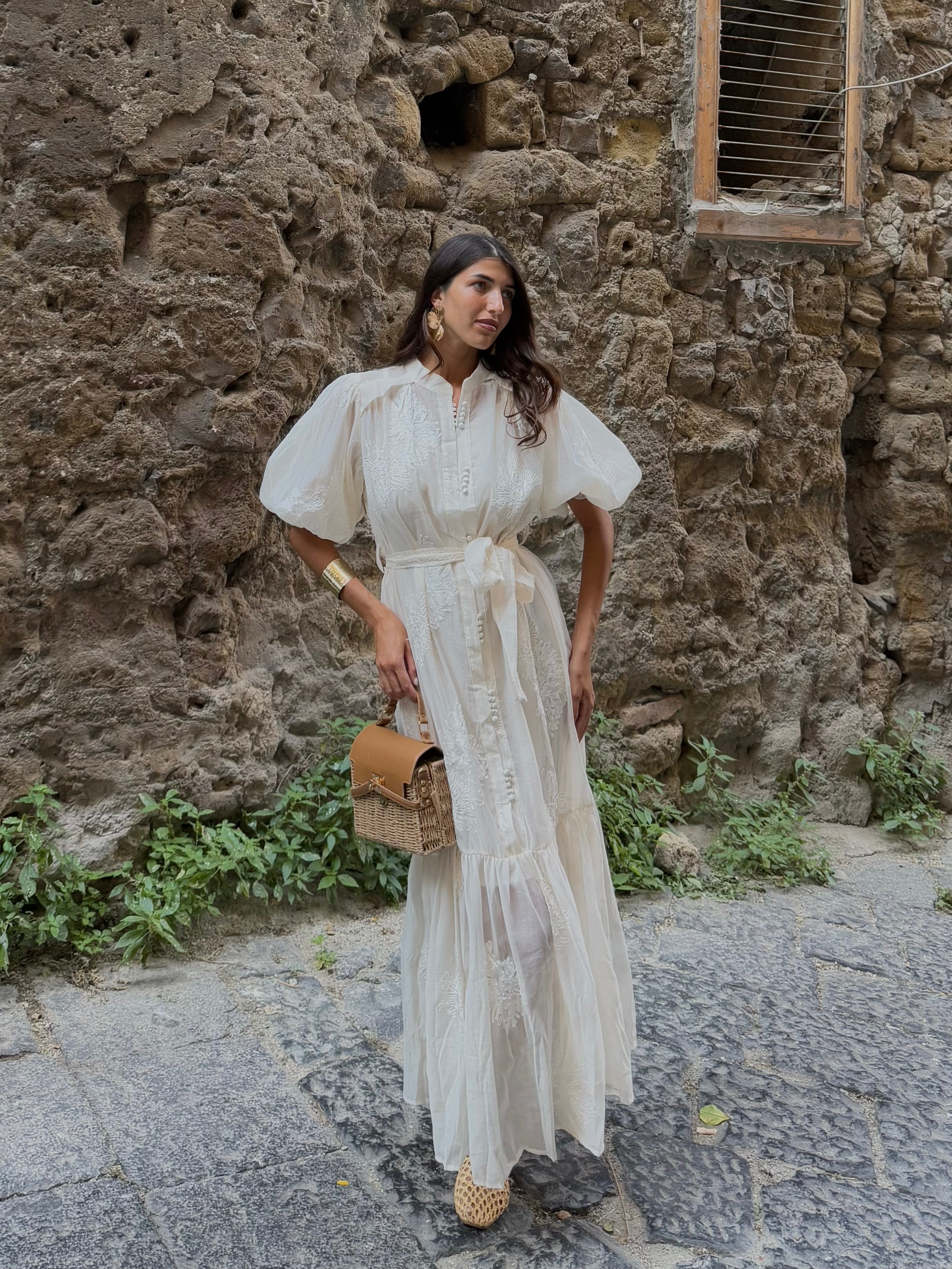 Dress Carmen panna - LadyB Shop Online