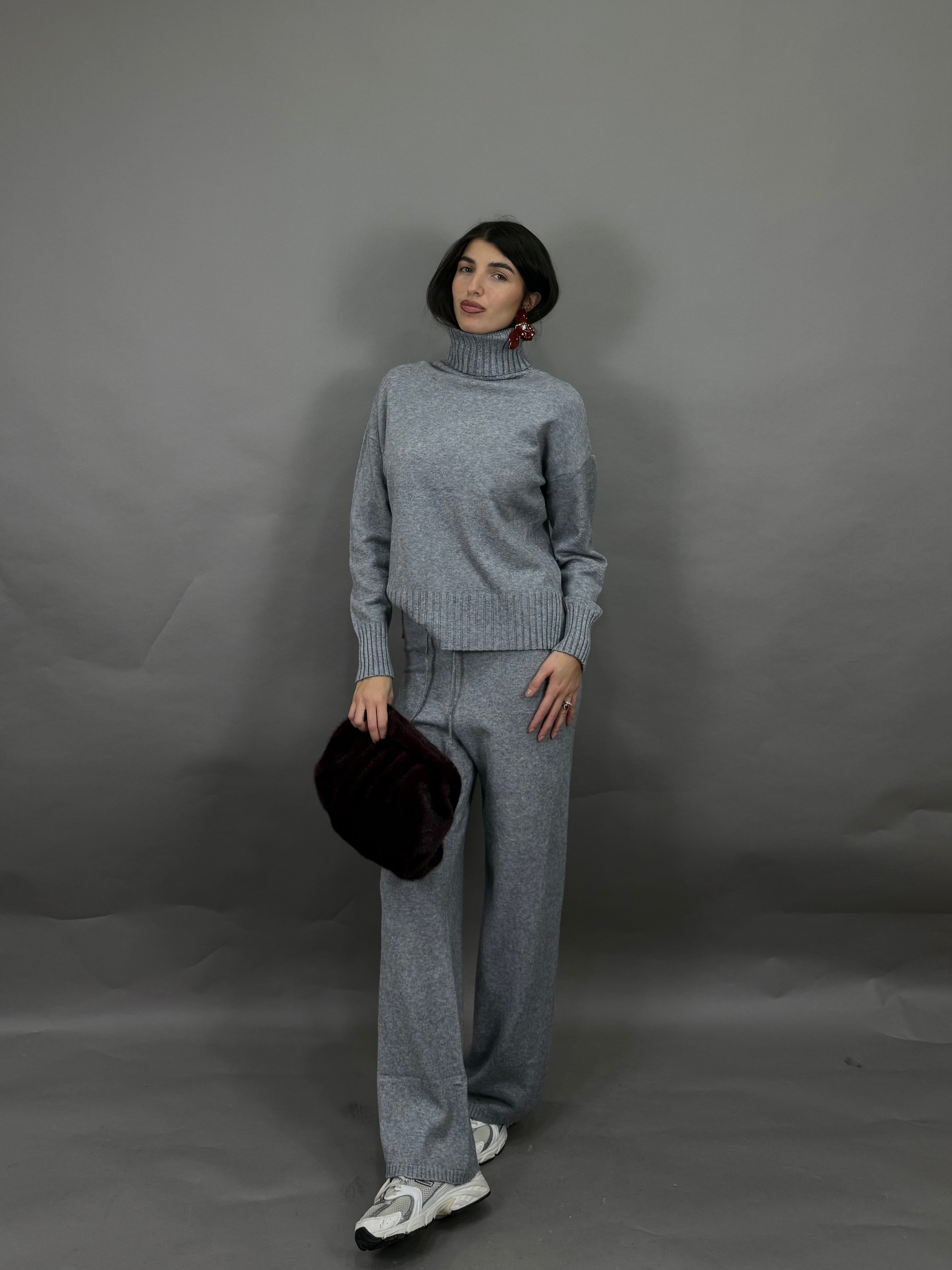 Coordinato winter grigio