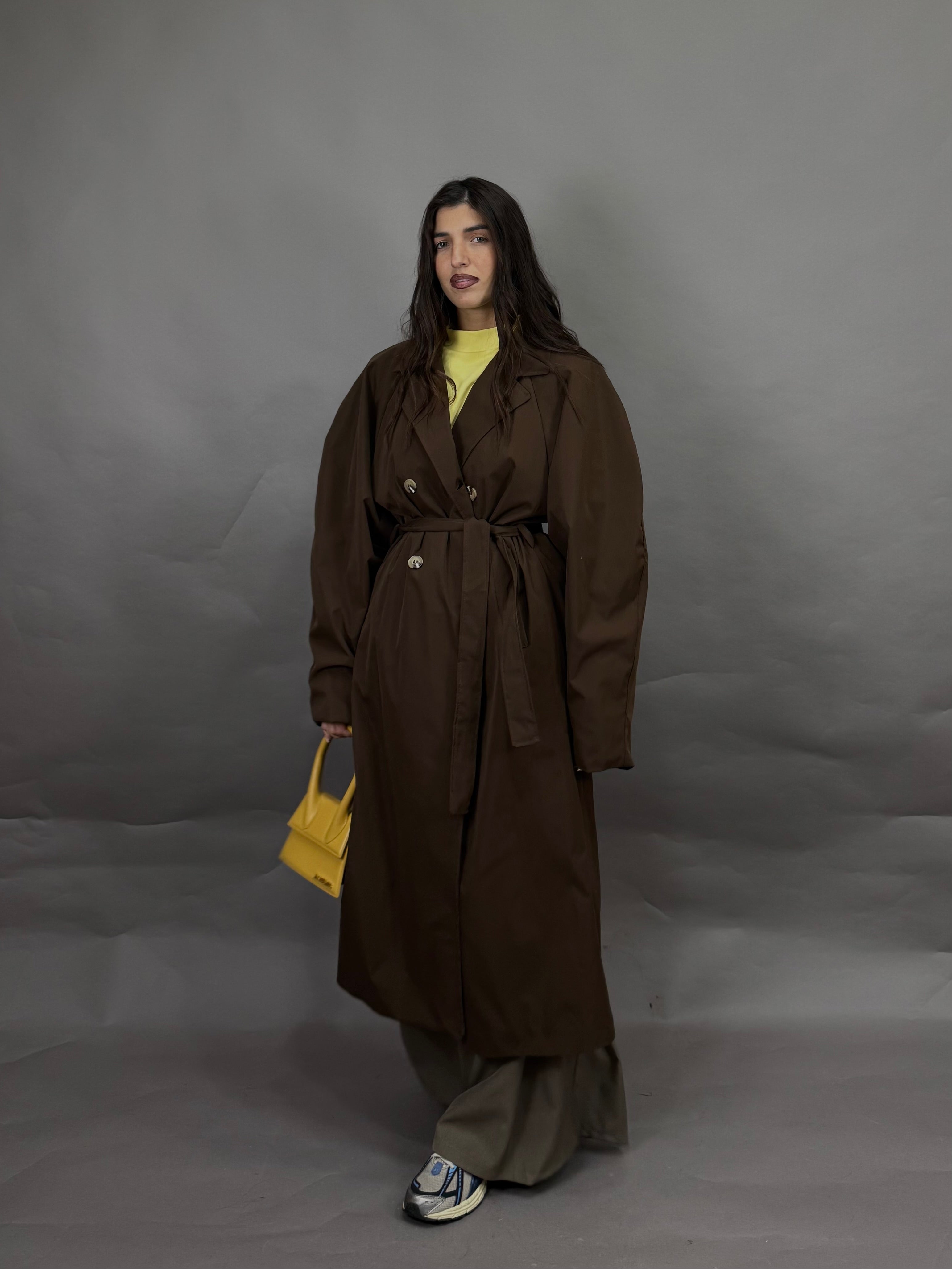 Trench London marrone