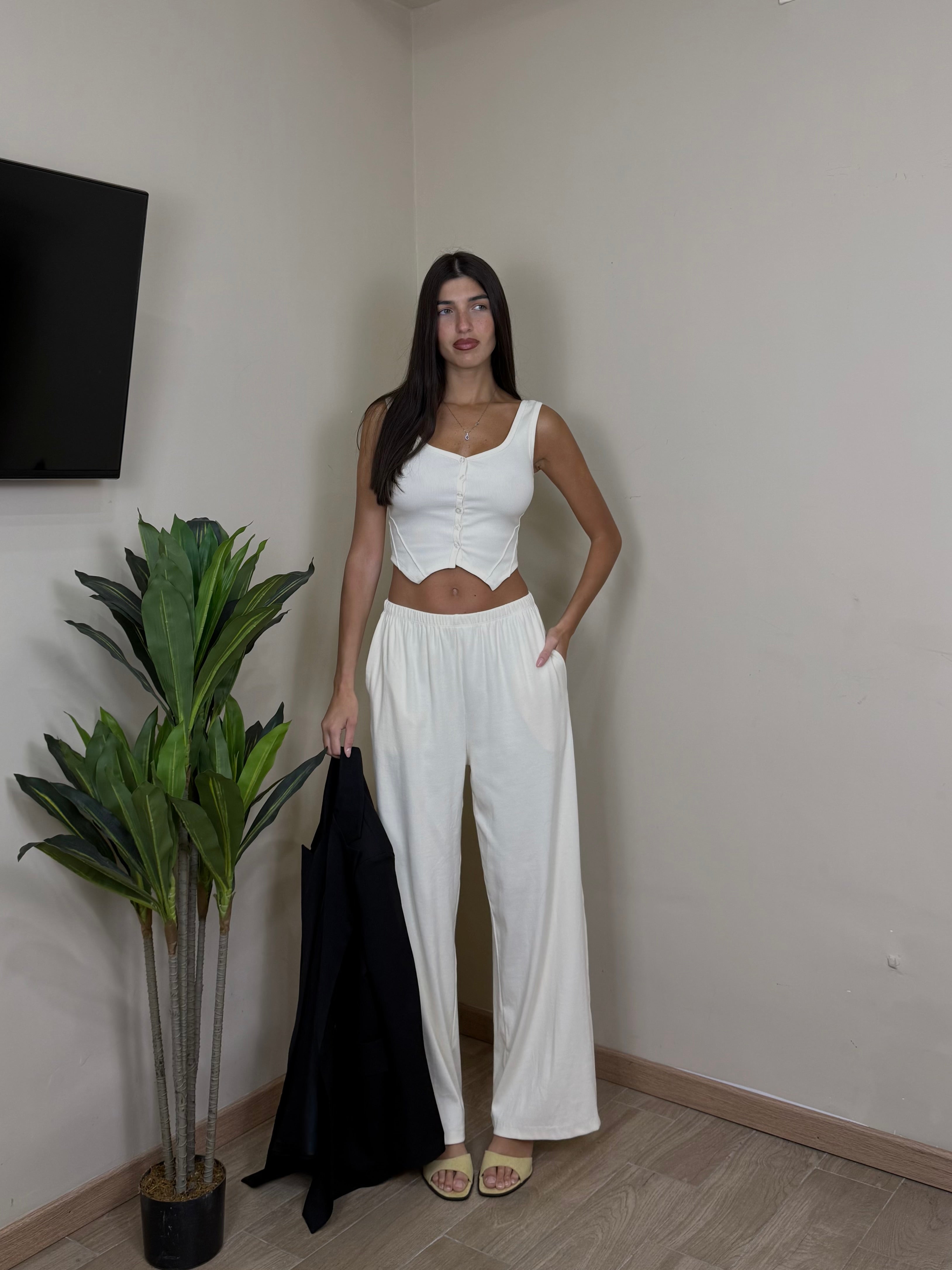 Coordinato friday bianco