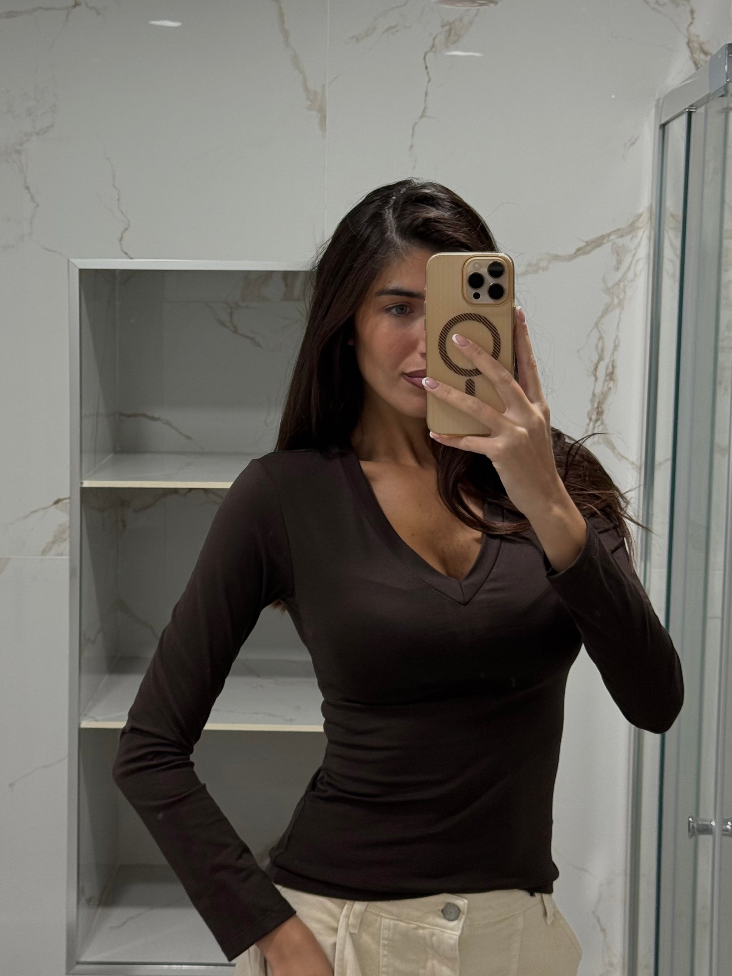 Maglia Sofi marrone