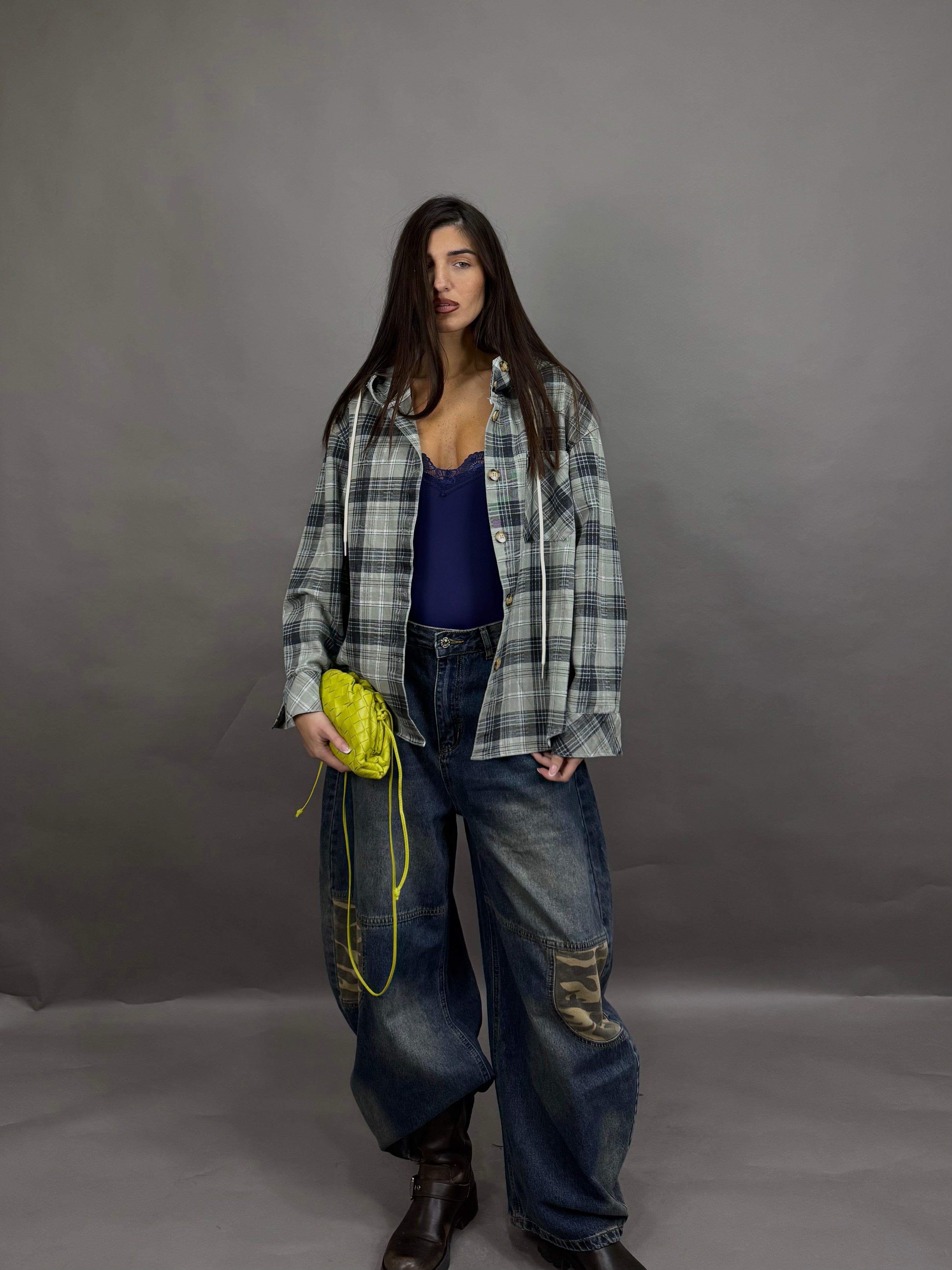 Camicia con cappuccio