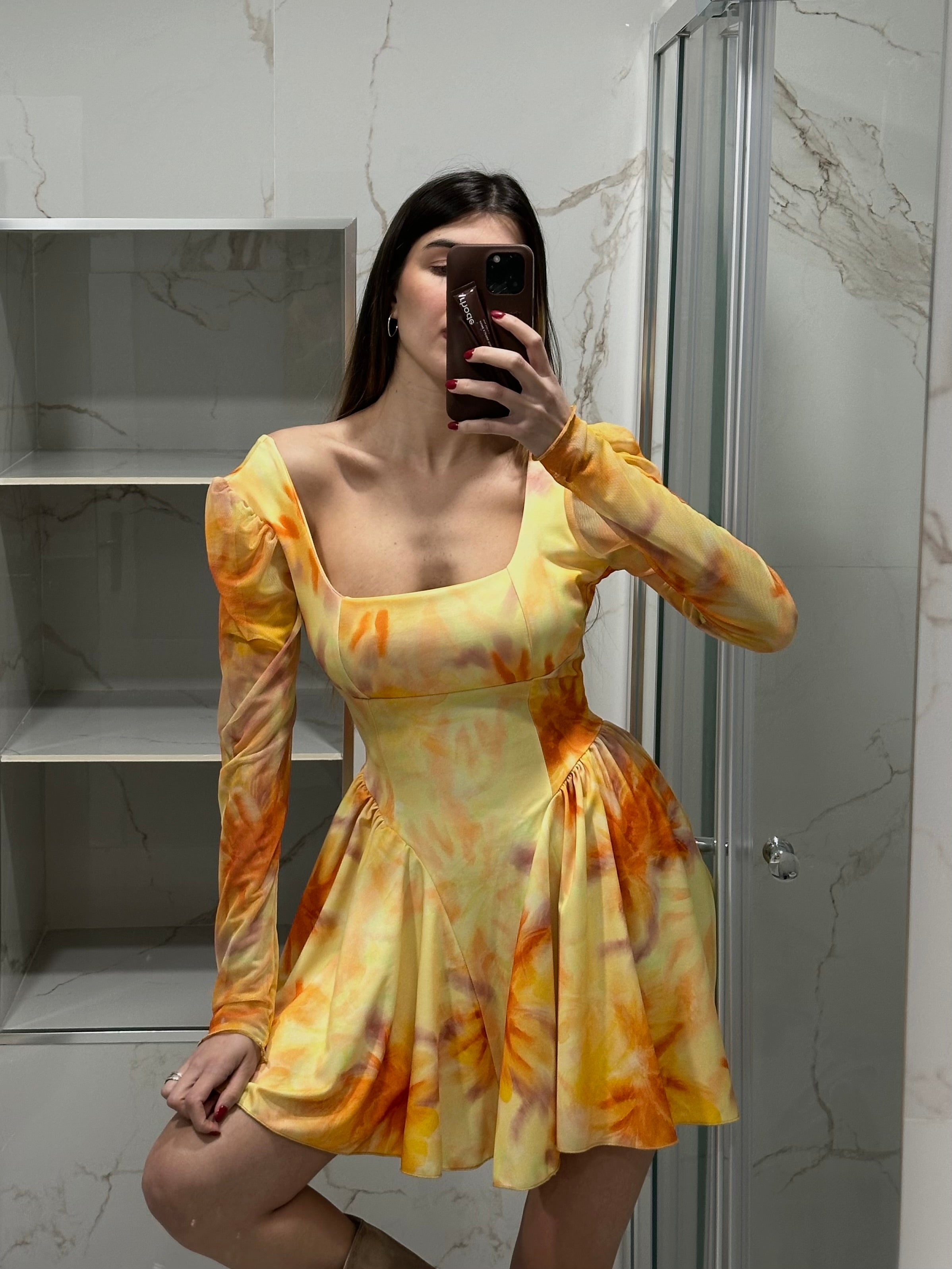 Dress Minu giallo - LadyB Shop Online