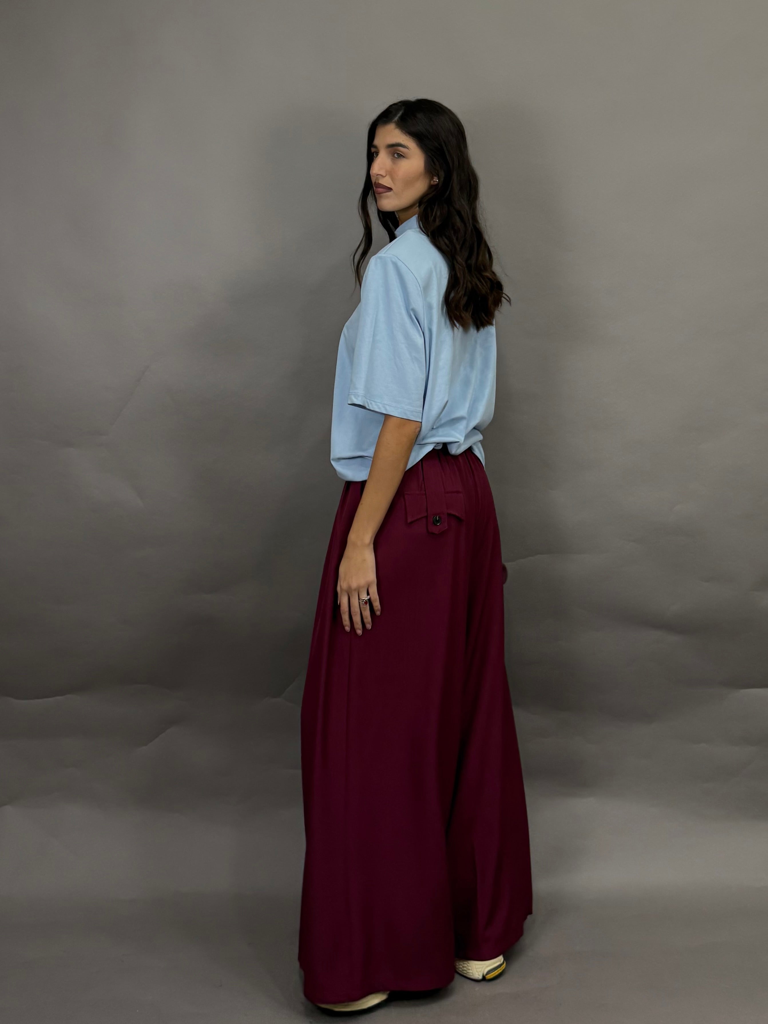 Pantalone Musa bordeaux