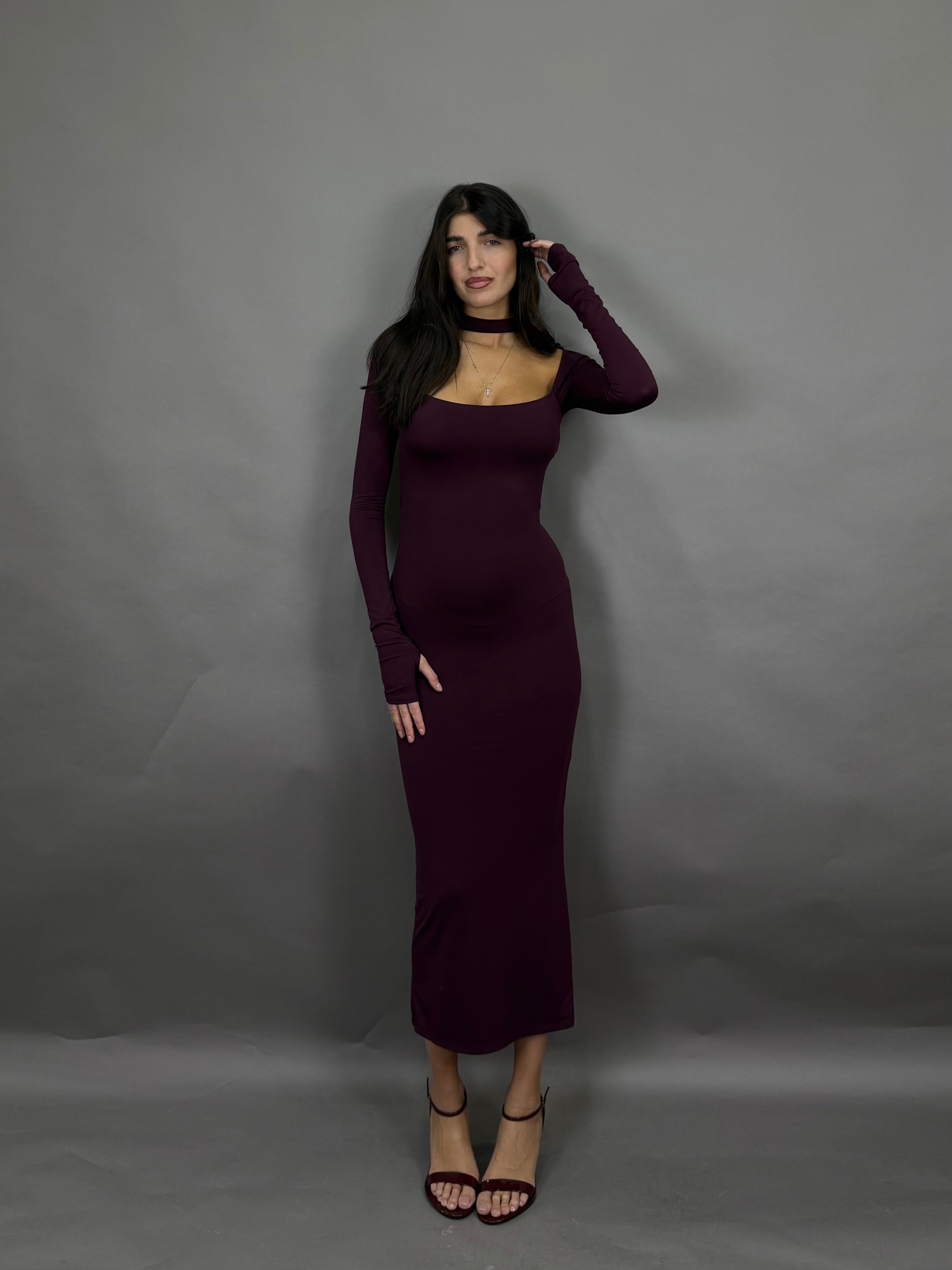 Dress Luci bordeaux