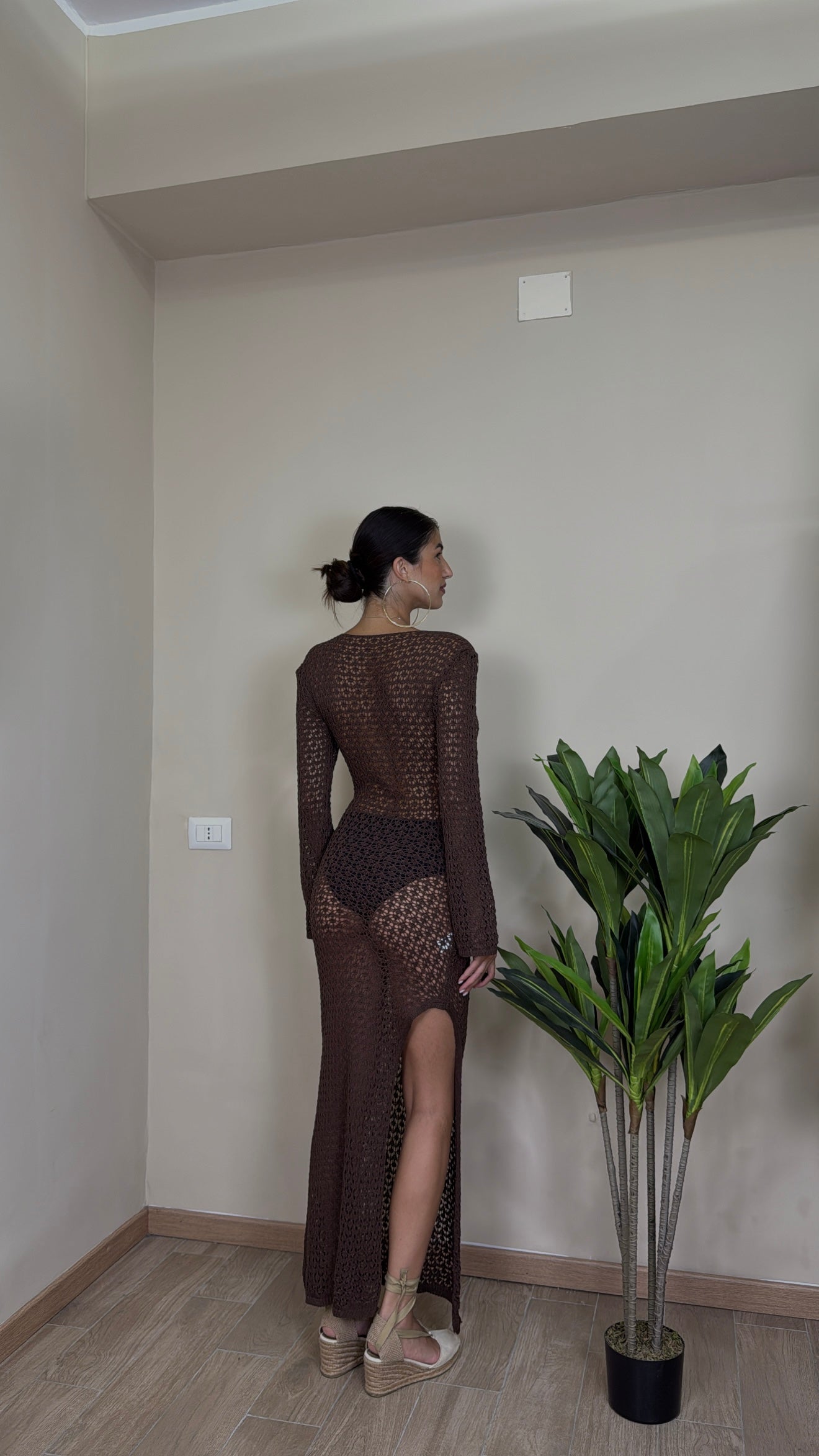 Copricostume Ilary marrone - LadyB Shop Online