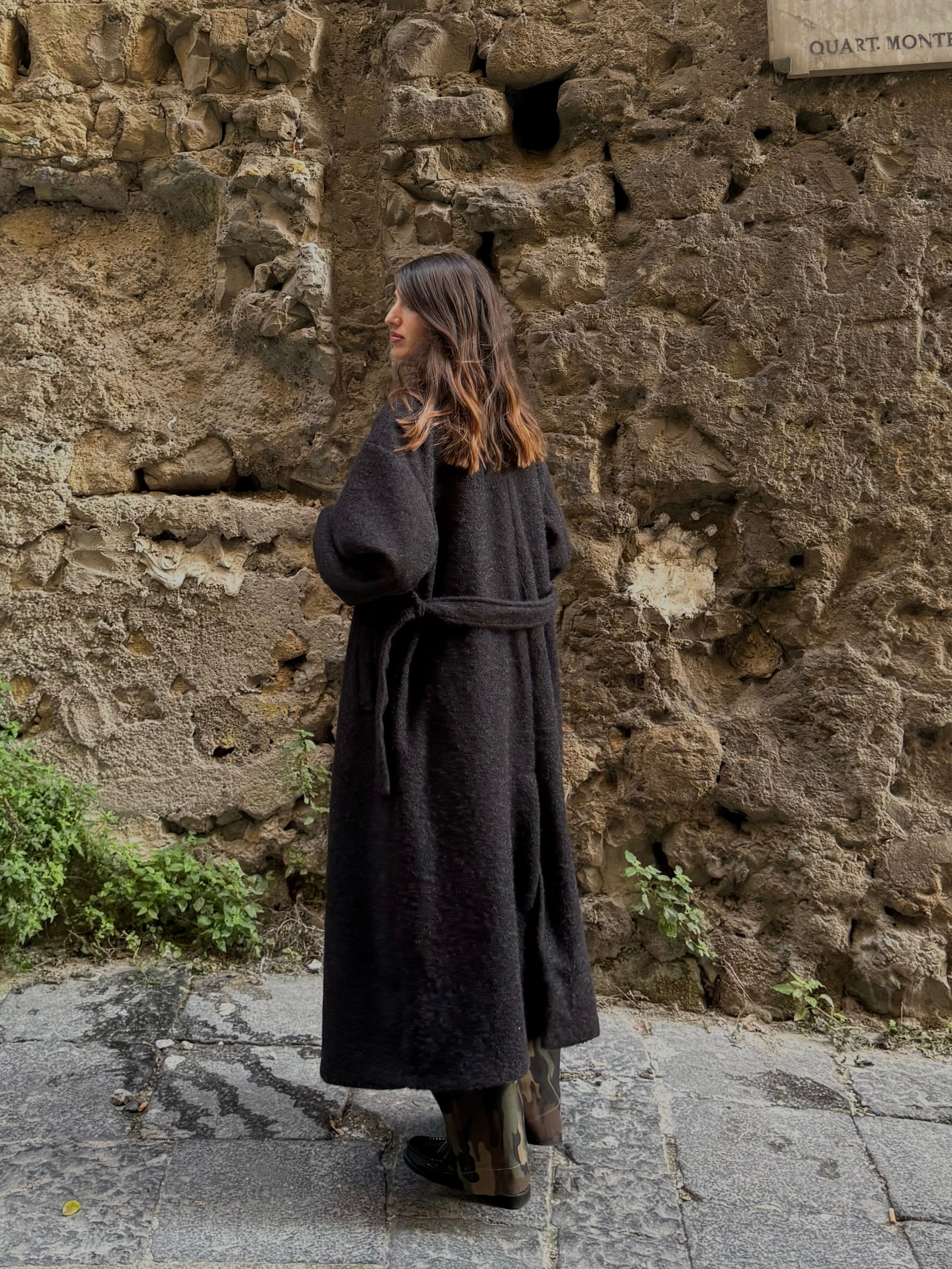 Cappotto Vienna nero