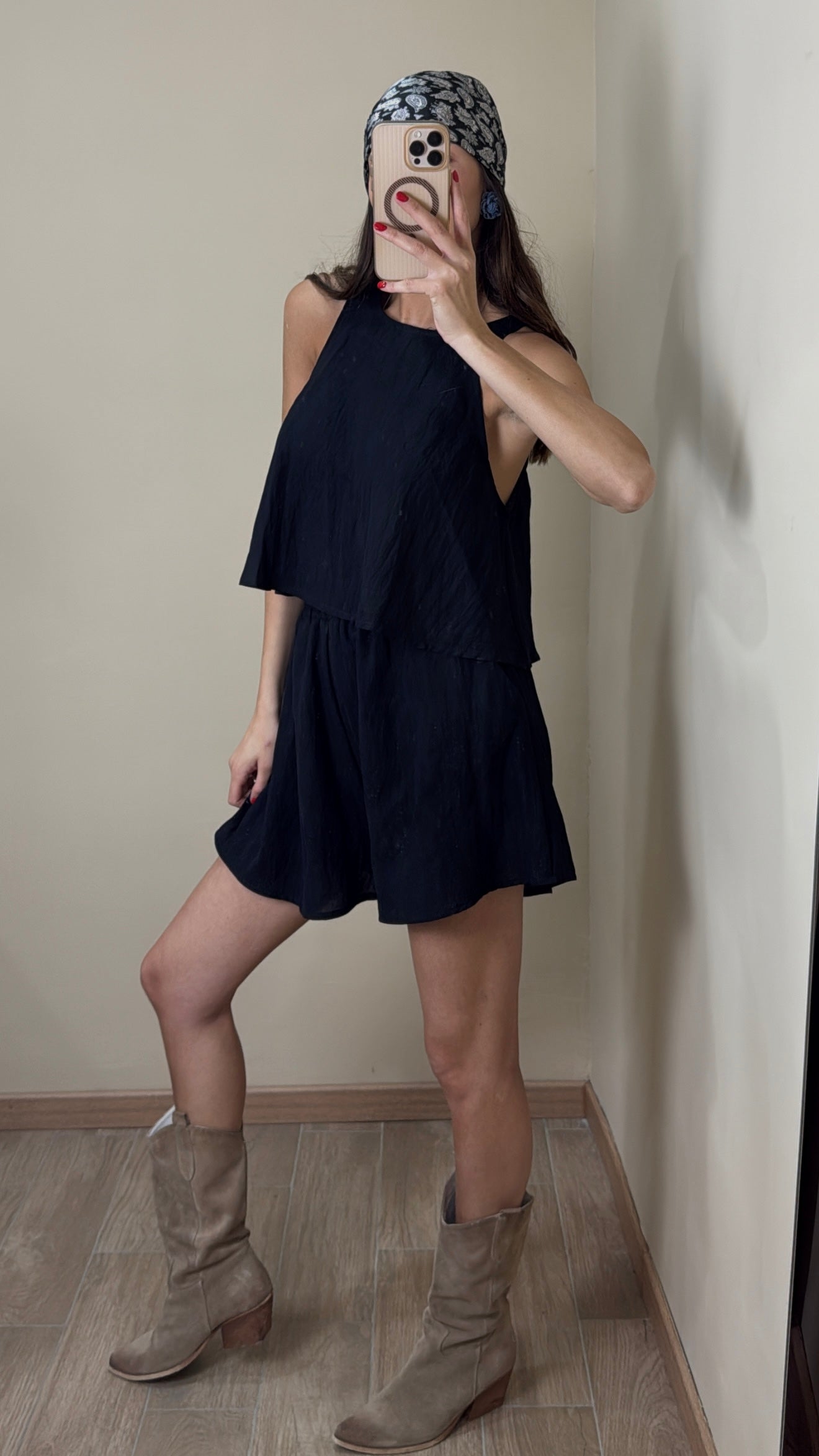 Coordinato Minorca nero - LadyB Shop Online