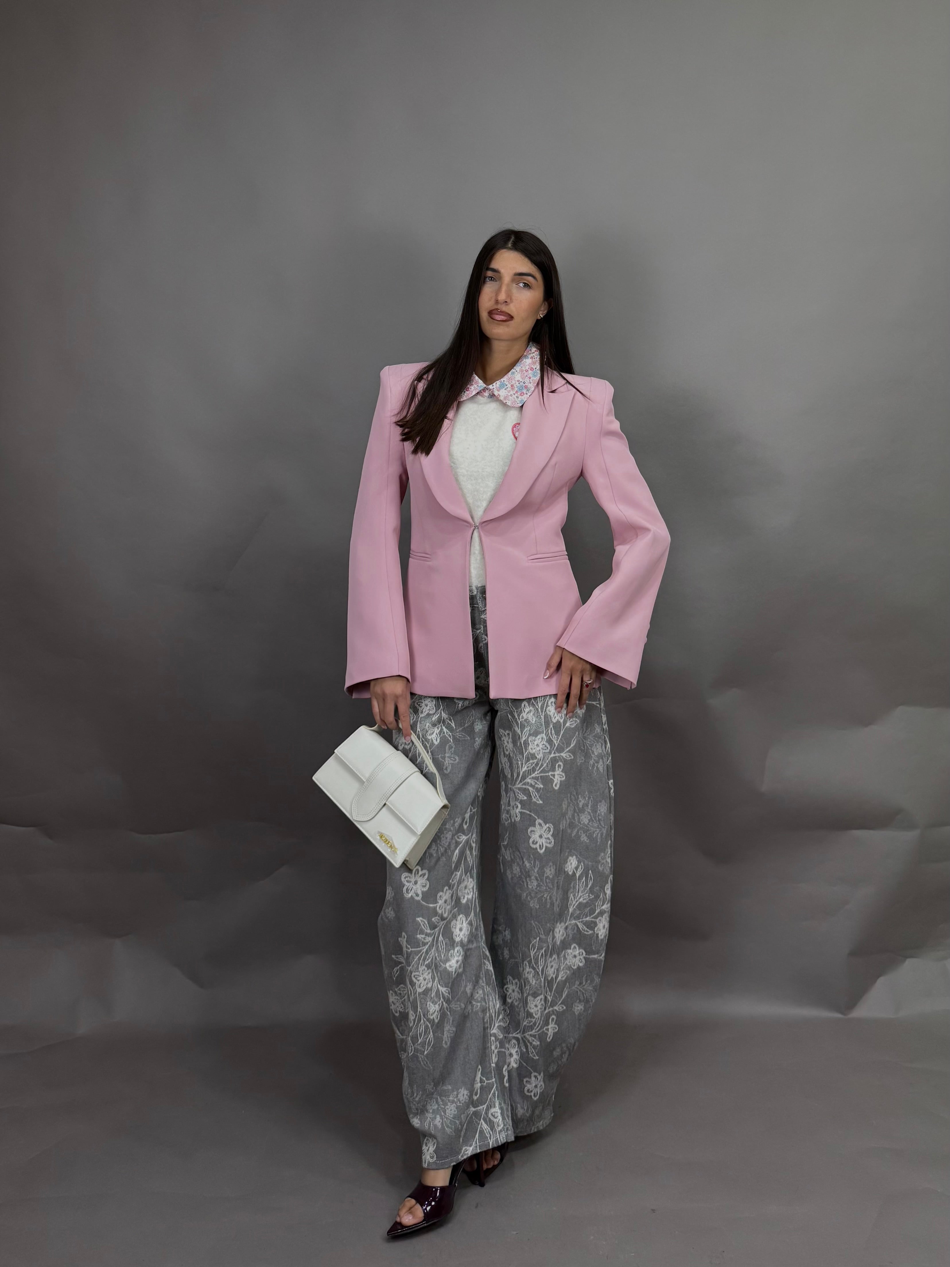 Blazer rosa lumina