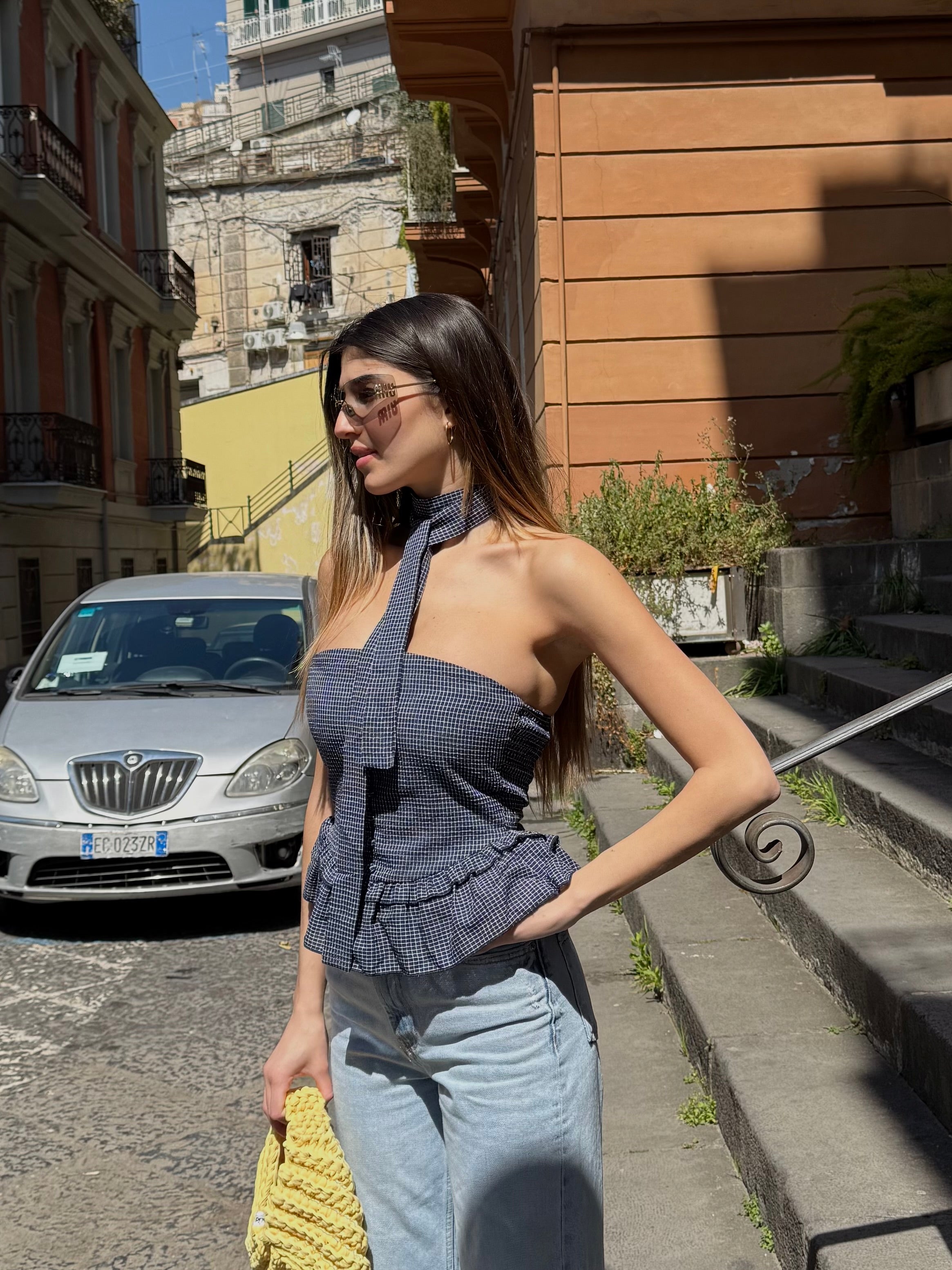 Top Franci blu - LadyB Shop Online