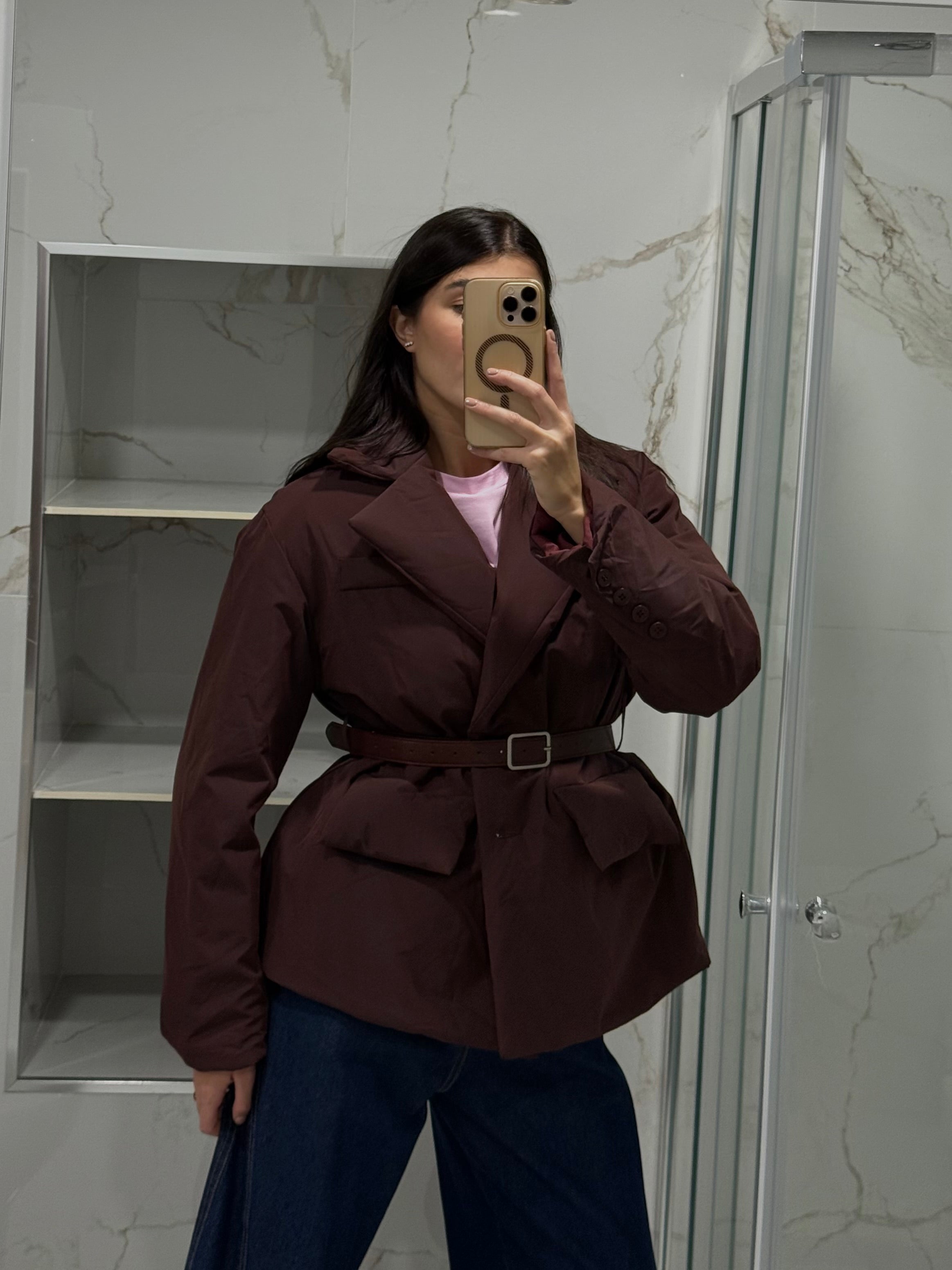 Bomber Panda bordeaux