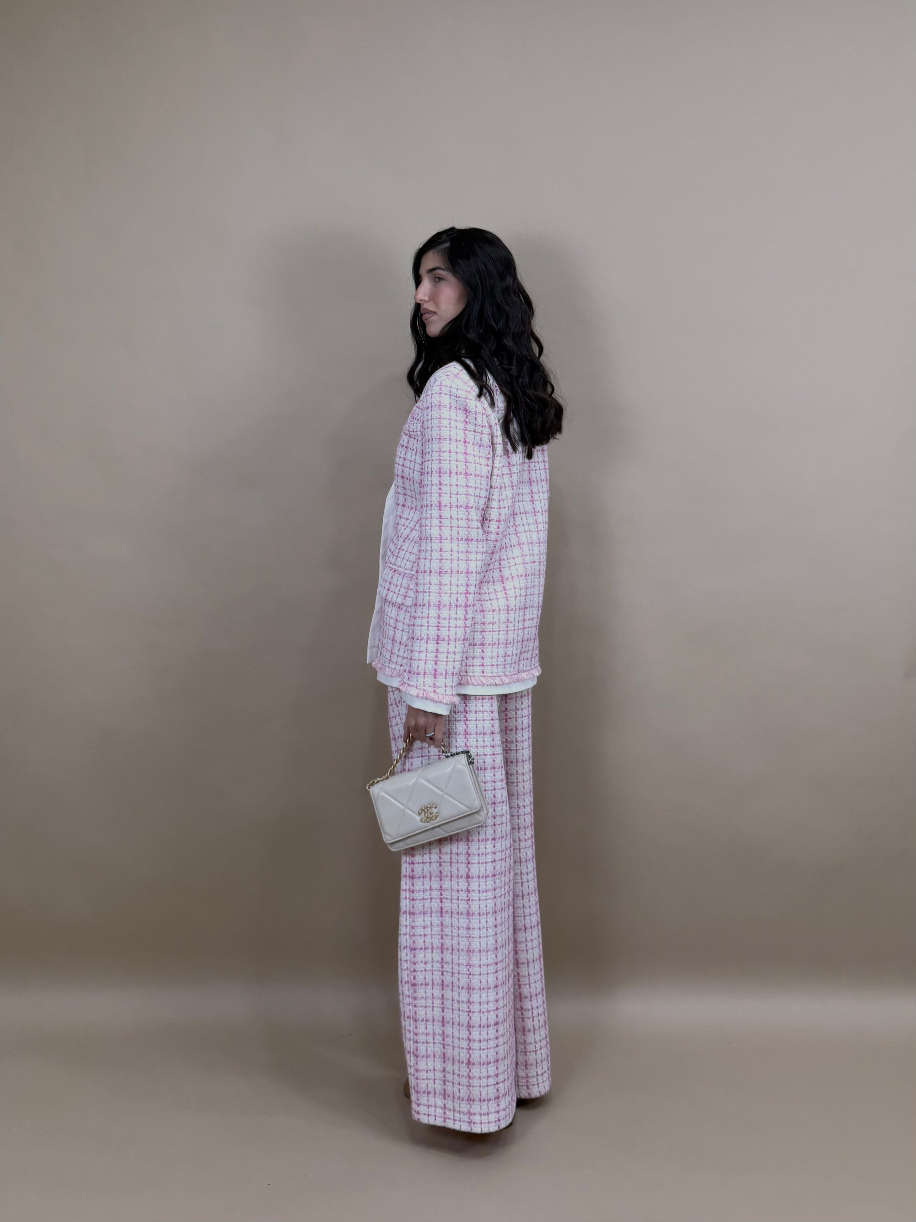 Blazer in tweed lumina