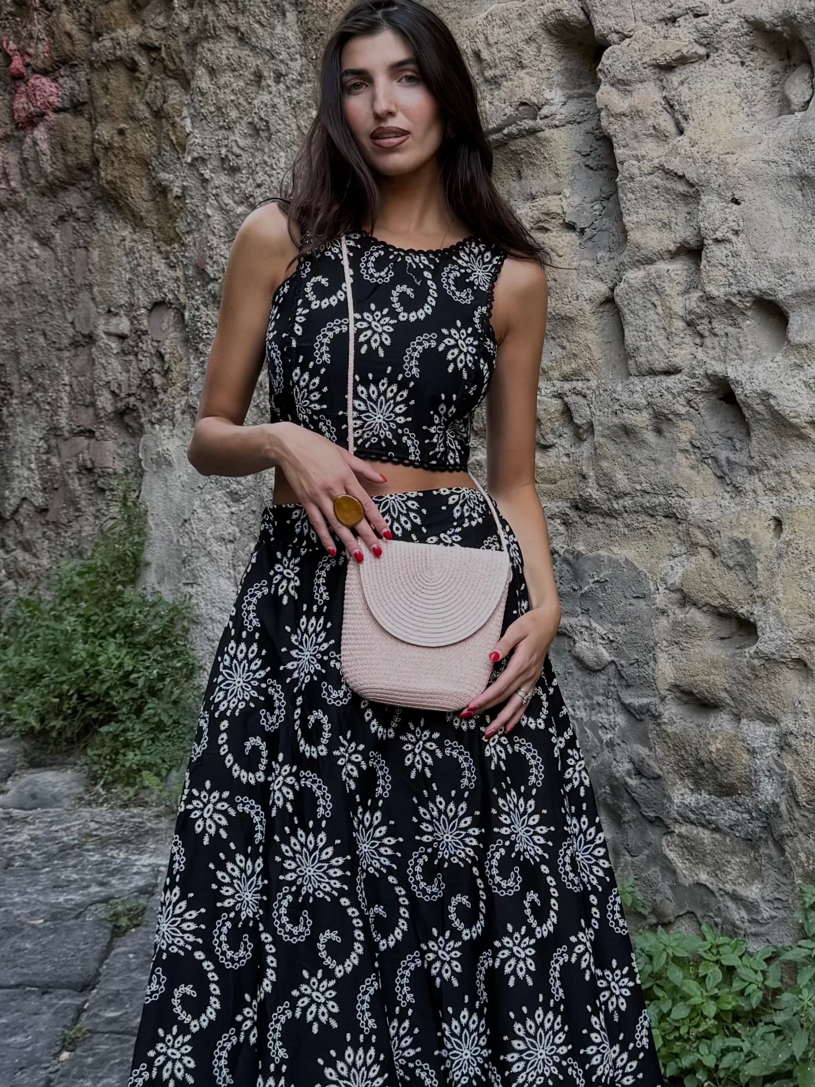 Tracolla rosa chiaro - LadyB Shop Online