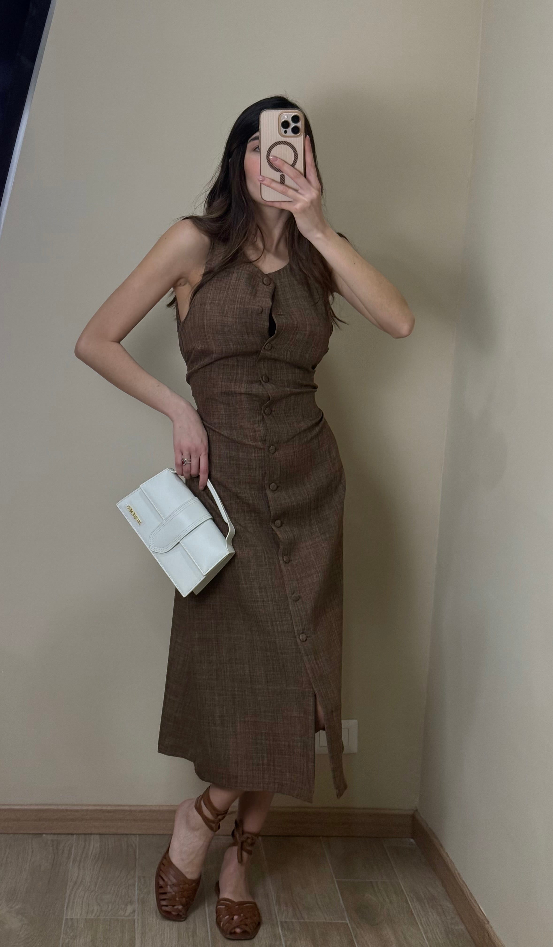 Dress Jac marrone - LadyB Shop Online