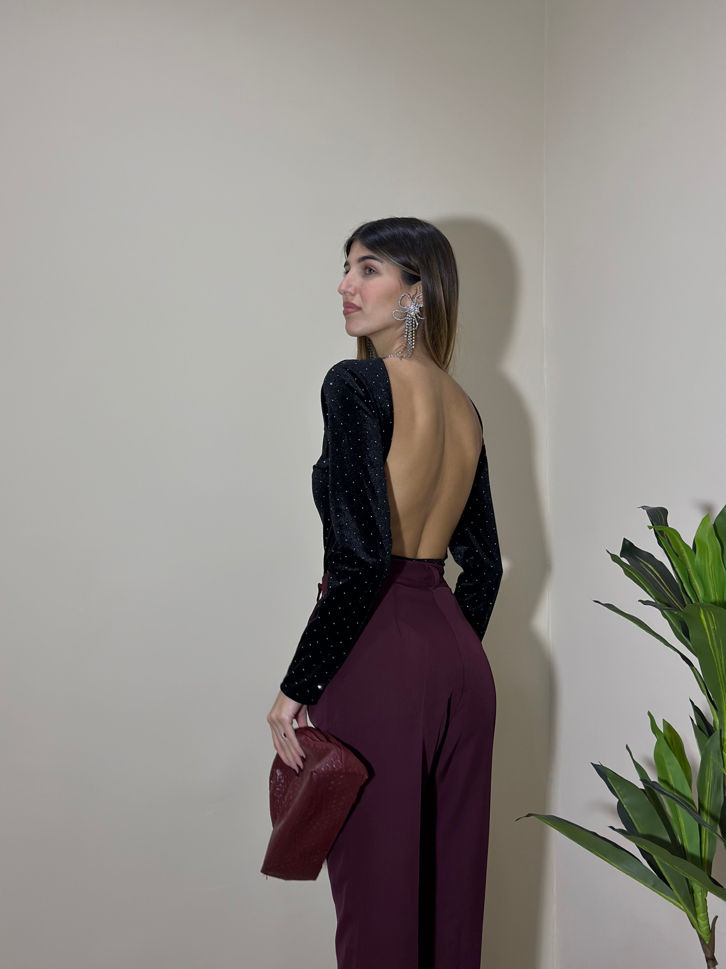 Body party nero - LadyB Shop Online